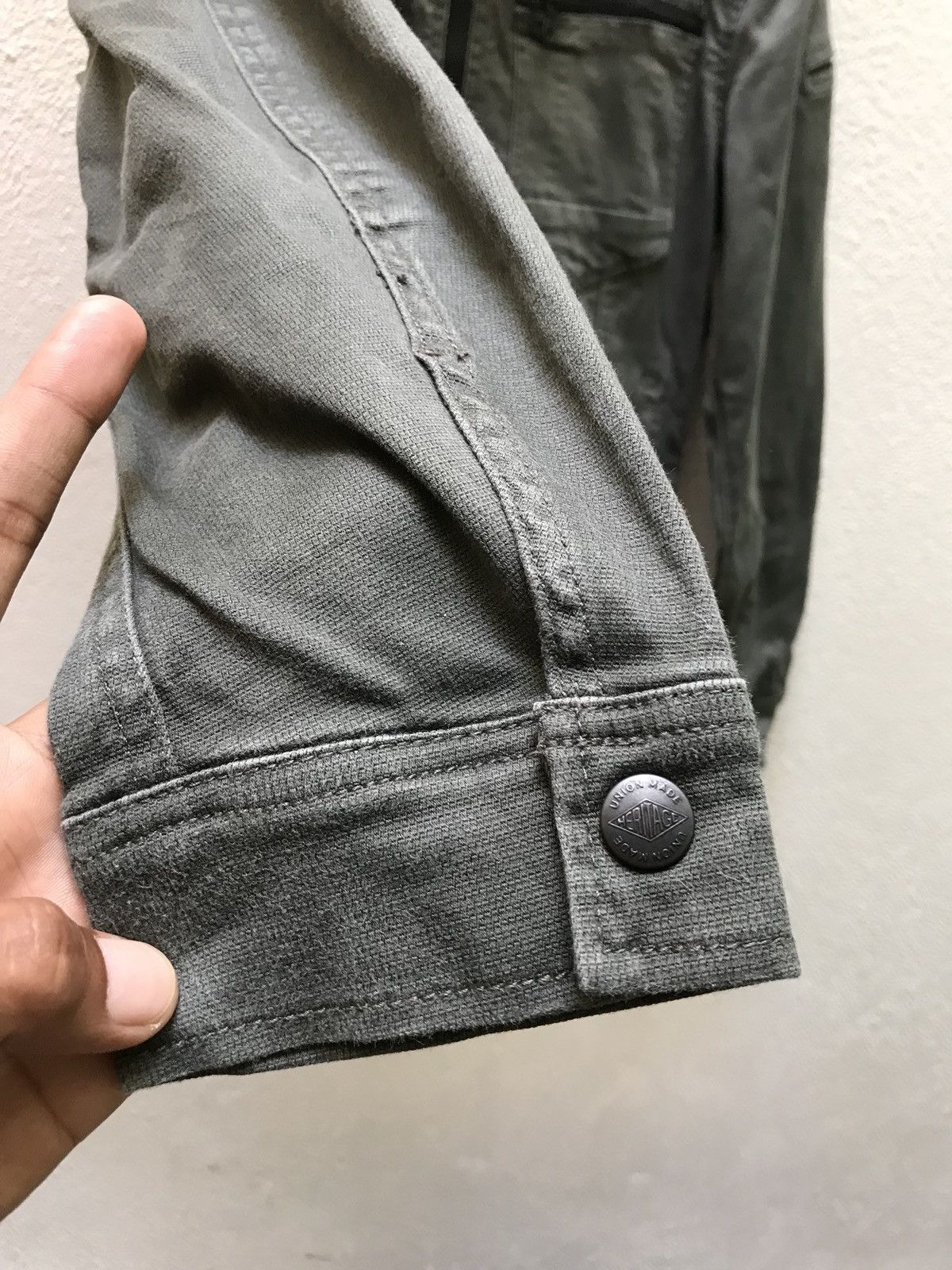 Japanese Brand 🔥Rare Scot.inc Heritage Union Made Green Indigo Jacket Size US M / EU 48-50 / 2 - 11 Thumbnail