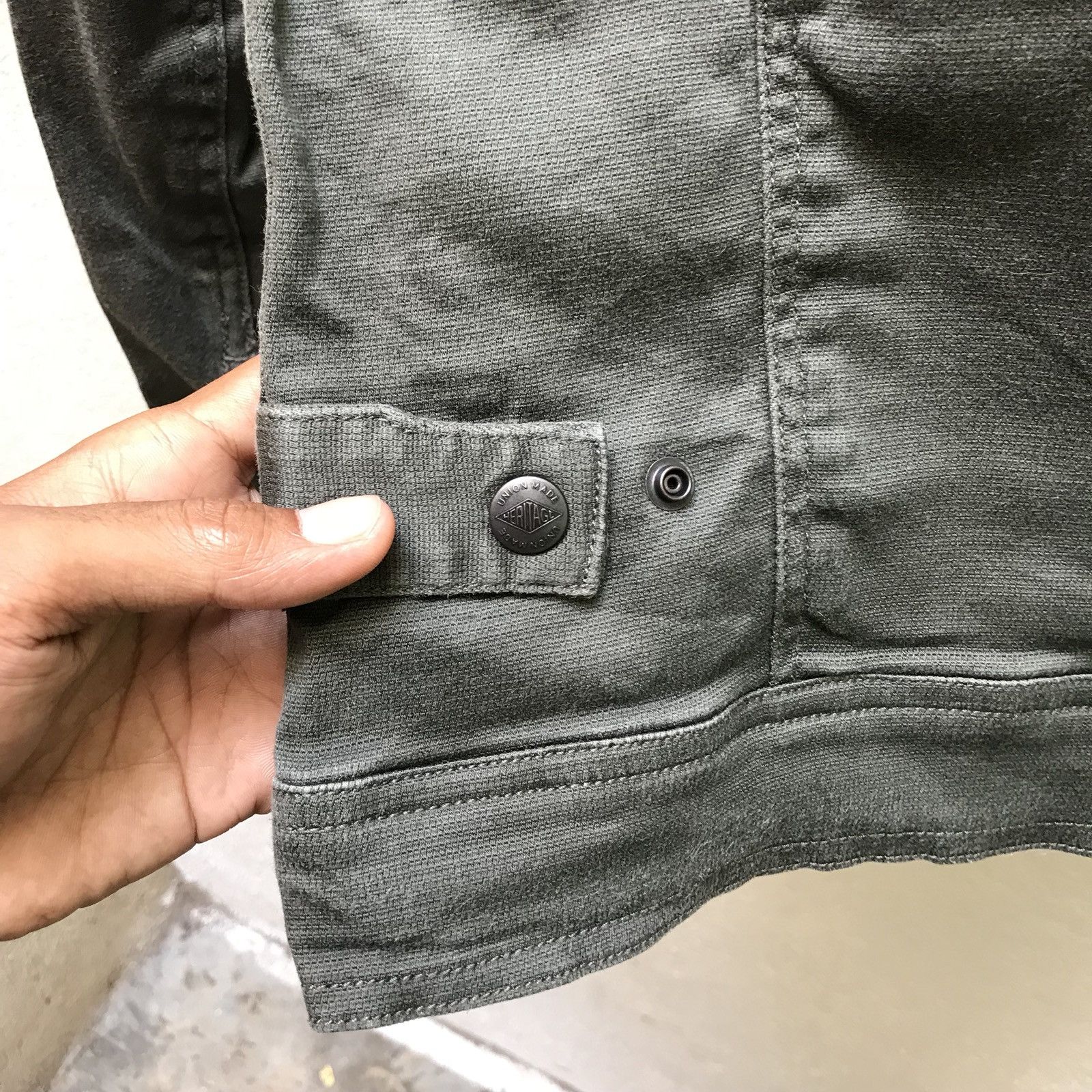 Japanese Brand 🔥Rare Scot.inc Heritage Union Made Green Indigo Jacket Size US M / EU 48-50 / 2 - 9 Thumbnail