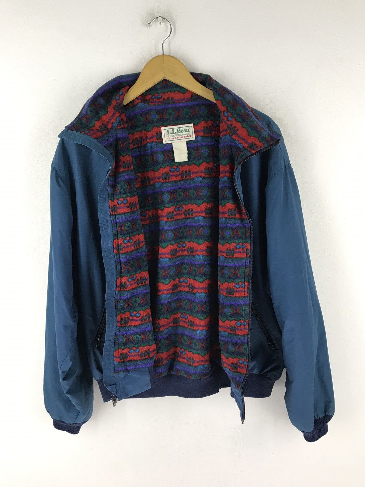 L.L. Bean 🔥 VTG L.L. Bean Three season jacket native navajo lining Size US L / EU 52-54 / 3 - 7 Thumbnail