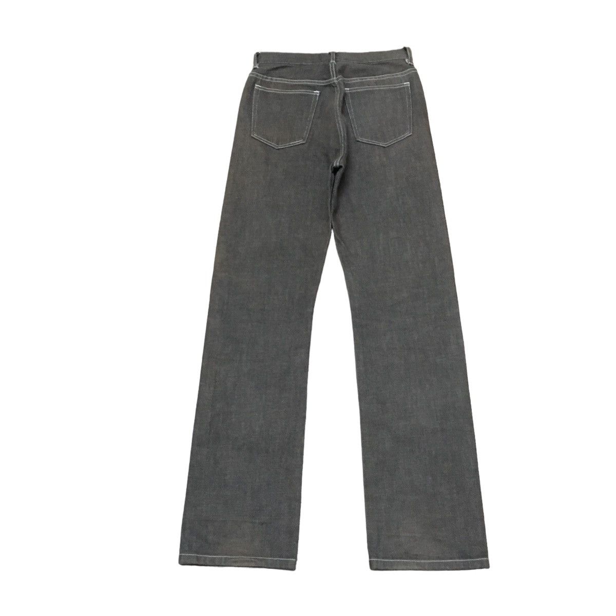 If Six Was Nine Rare Design Vintage Brand APC Selvedge Waxed Jeans 1990s Size US 28 / EU 44 - 3 Thumbnail