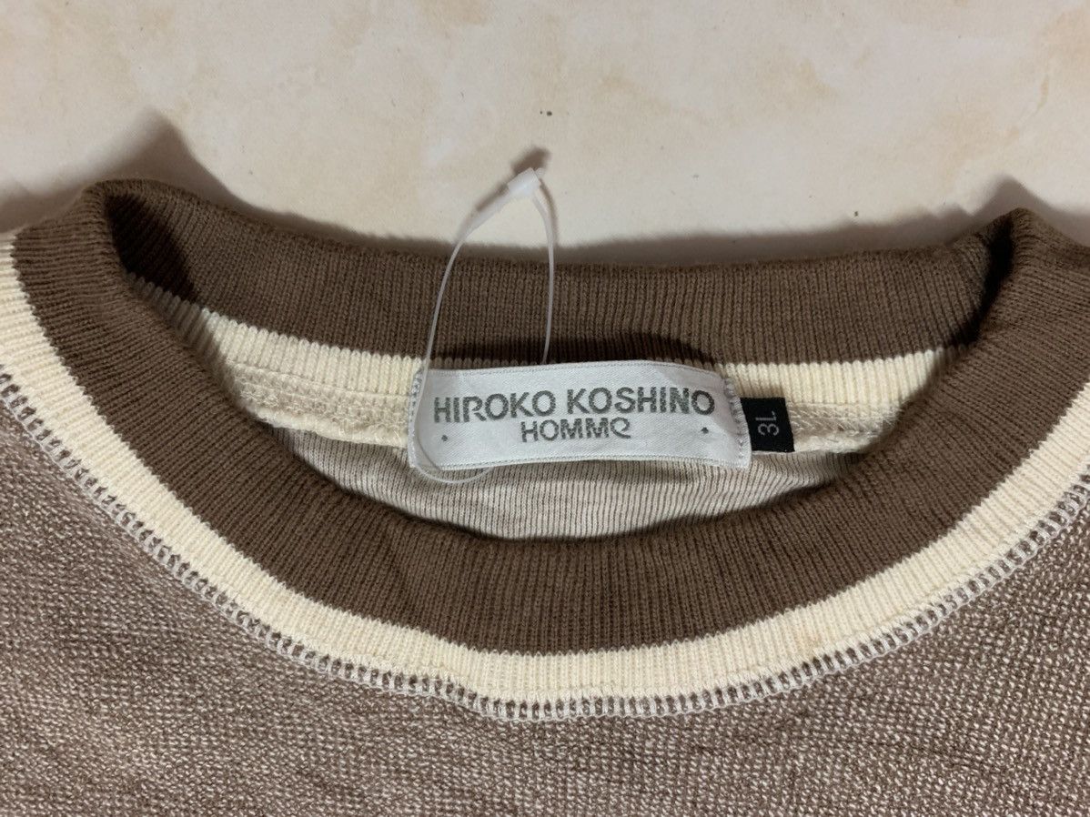 Hiroko Koshino Homme × Japanese Brand × Vintage Hiroko koshino Homme Big Logo sweatshirt Size US L / EU 52-54 / 3 - 6 Thumbnail