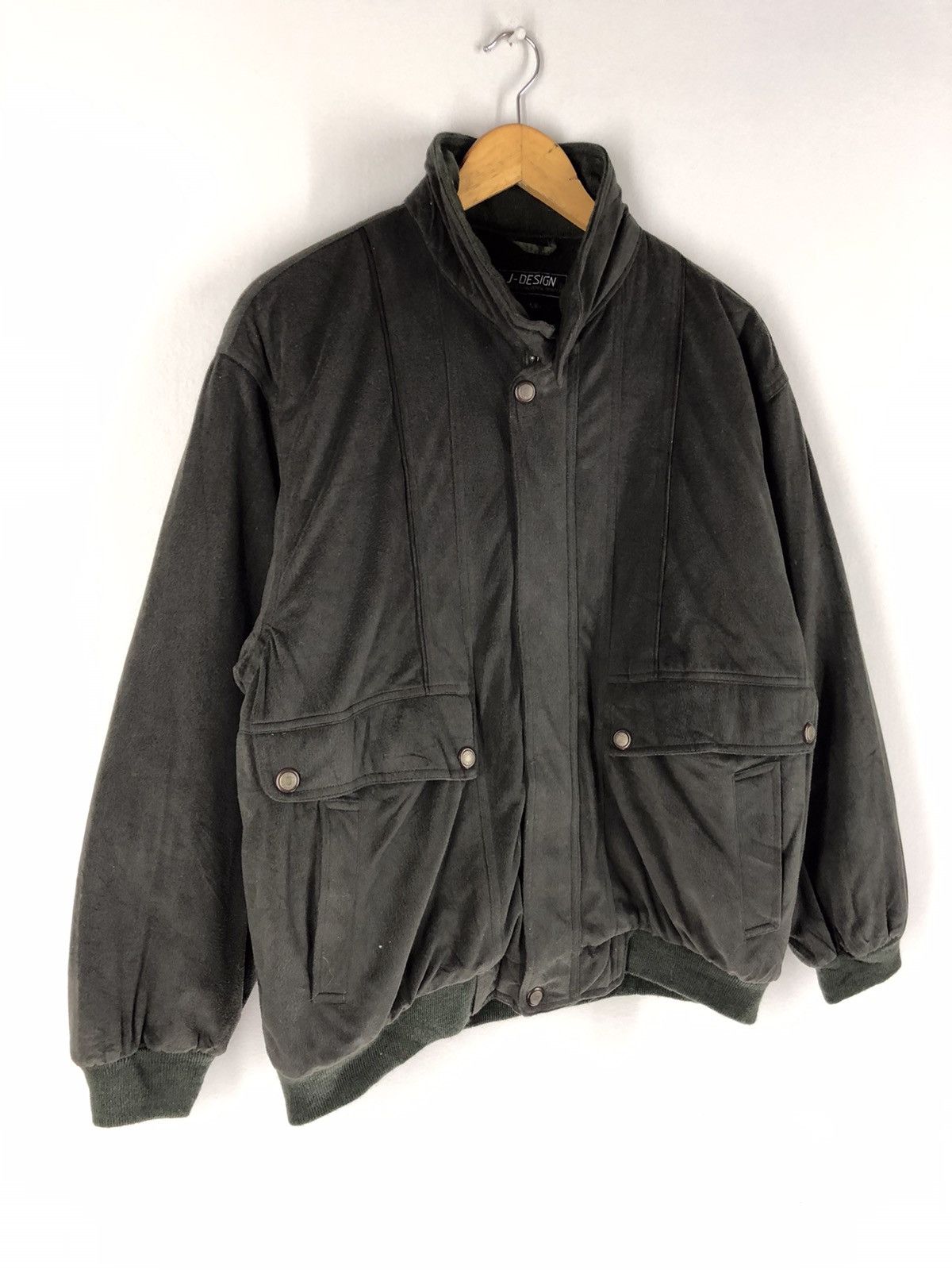 Japanese Brand 🔥J DESIGN BOMBER JACKET Size US L / EU 52-54 / 3 - 2 Thumbnail
