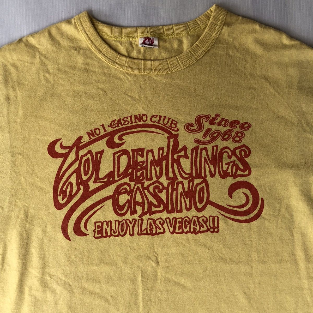 Japanese Brand 🔥MWS BORUBIC GOLDENKING CASINO LAS VEGAS VINTAGE SHIRT Size US L / EU 52-54 / 3 - 5 Thumbnail