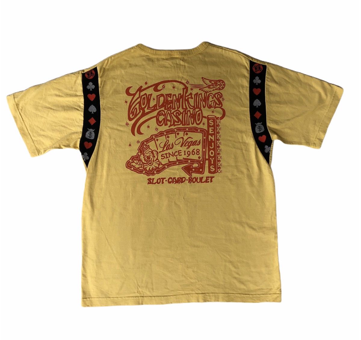 🔥MWS BORUBIC GOLDENKING CASINO LAS VEGAS VINTAGE SHIRT