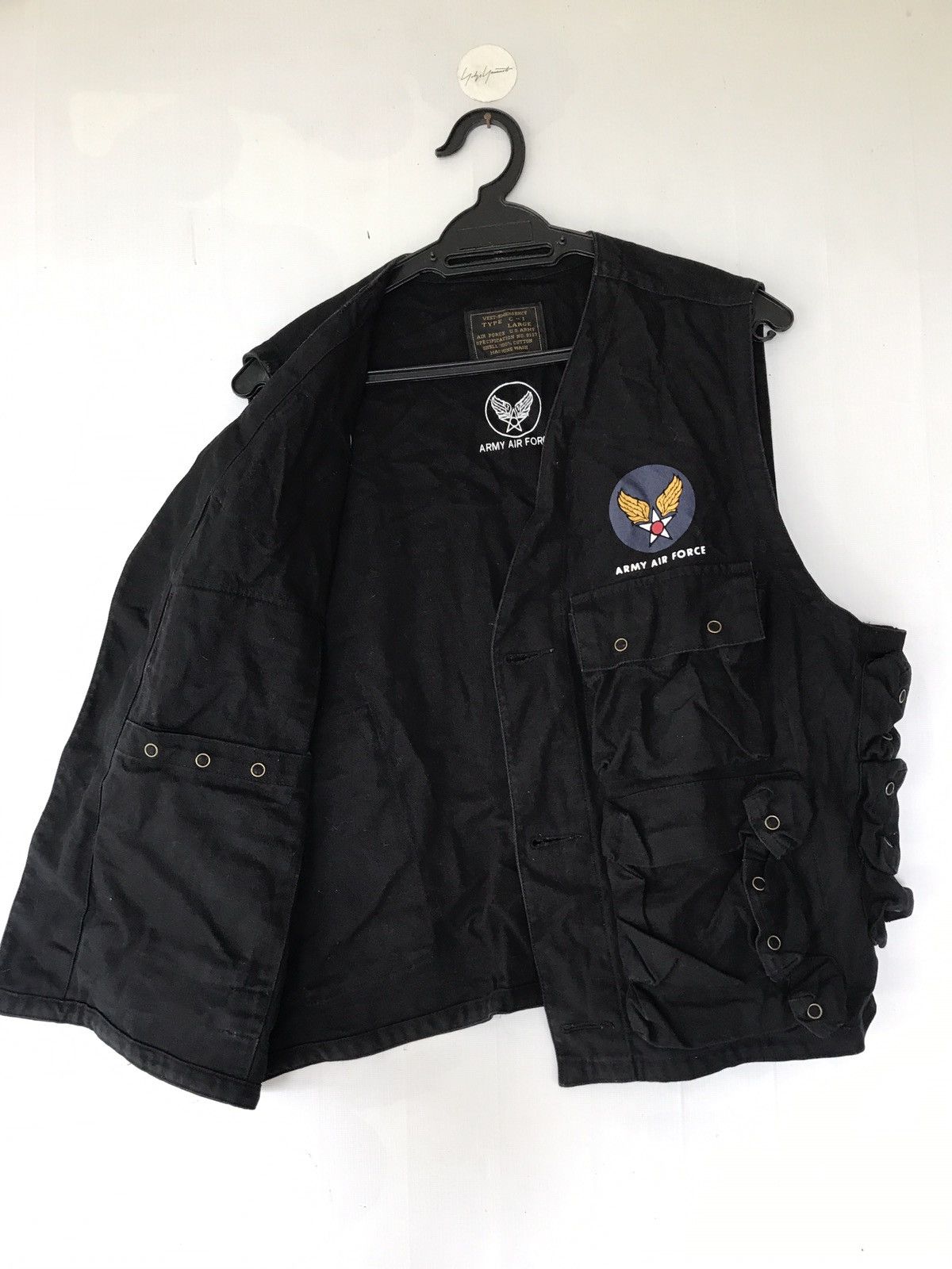 Buzz Rickson's VEST TYPE C-1 CARGO TACTICAL MULTI POCKET ARMY AIR GORCE Size US L / EU 52-54 / 3 - 2 Thumbnail