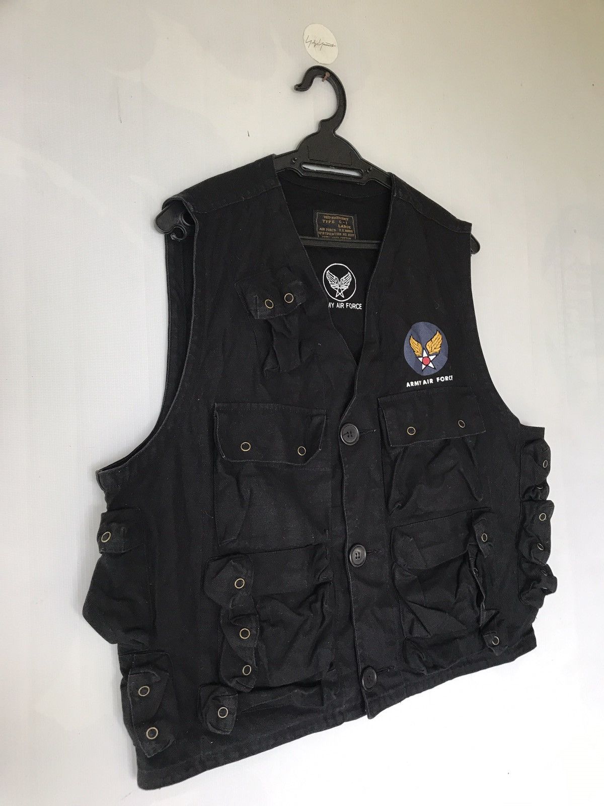 Buzz Rickson's VEST TYPE C-1 CARGO TACTICAL MULTI POCKET ARMY AIR GORCE Size US L / EU 52-54 / 3 - 3 Thumbnail