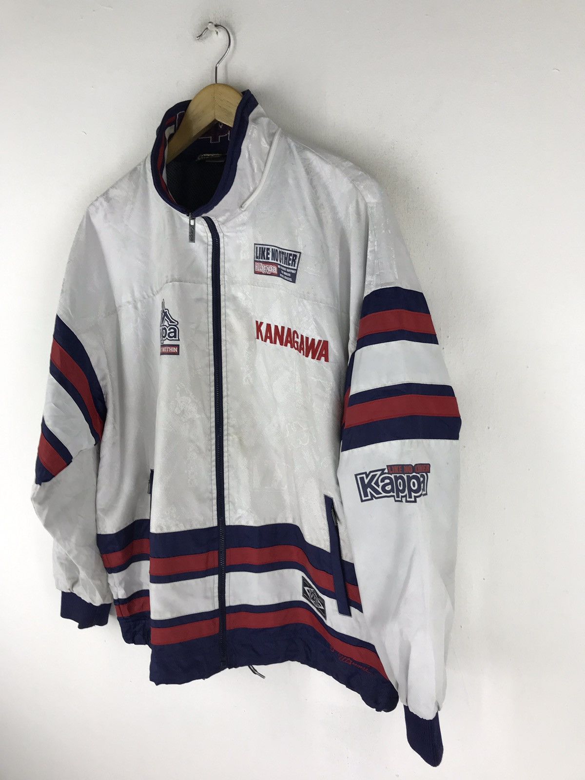 Kappa VTG 90S KAPPA BIG LOGO KANAGAWA BLOCK COLOUR Size US L / EU 52-54 / 3 - 3 Thumbnail