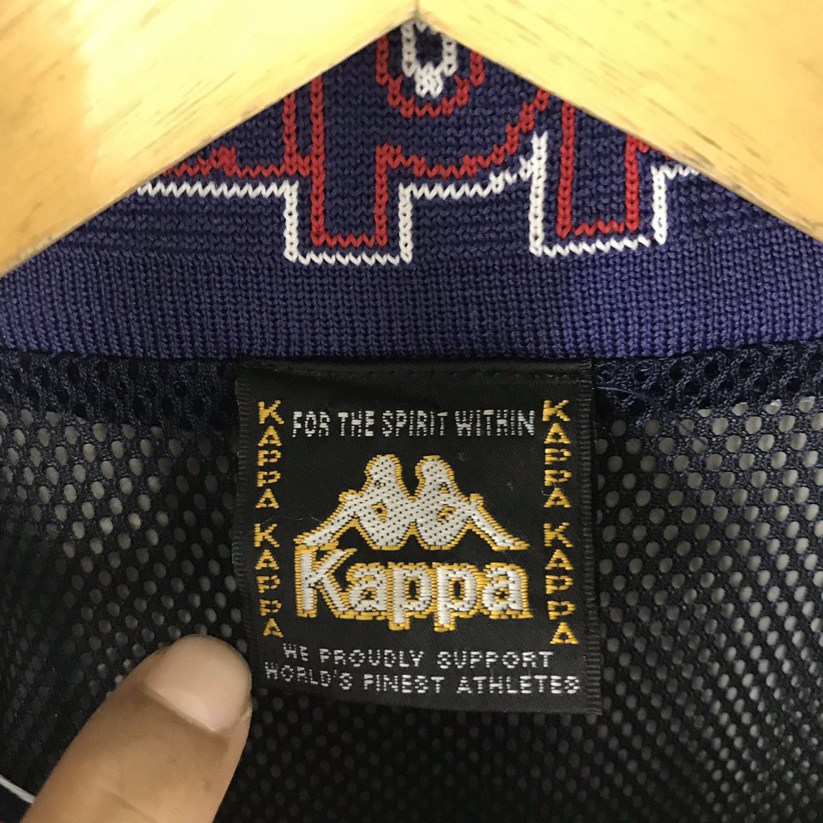 Kappa VTG 90S KAPPA BIG LOGO KANAGAWA BLOCK COLOUR Size US L / EU 52-54 / 3 - 7 Thumbnail