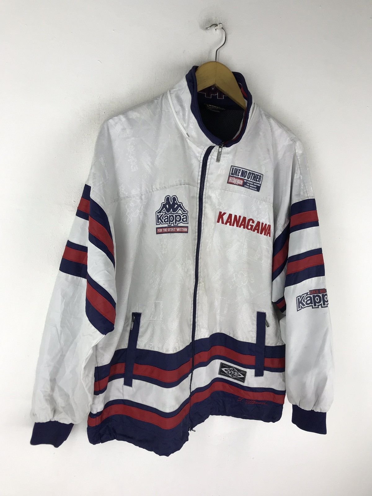 Kappa VTG 90S KAPPA BIG LOGO KANAGAWA BLOCK COLOUR Size US L / EU 52-54 / 3 - 4 Thumbnail