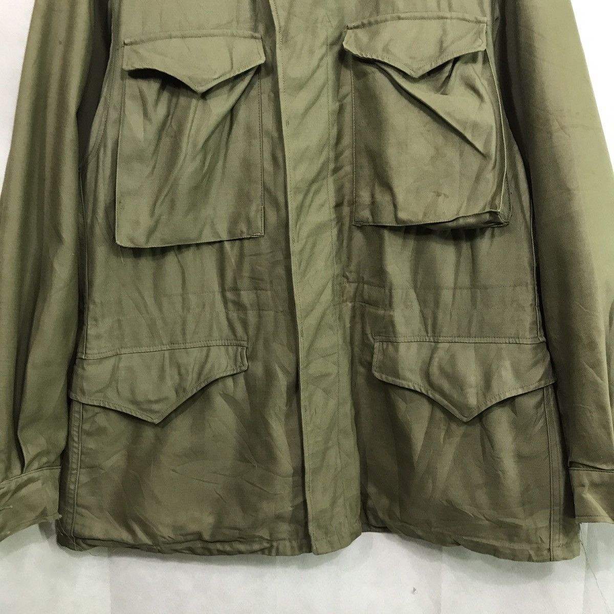 Vintage RARE VINTAGE WWII FIELD M-1943 INSPECTOR JACKET Size US M / EU 48-50 / 2 - 5 Thumbnail