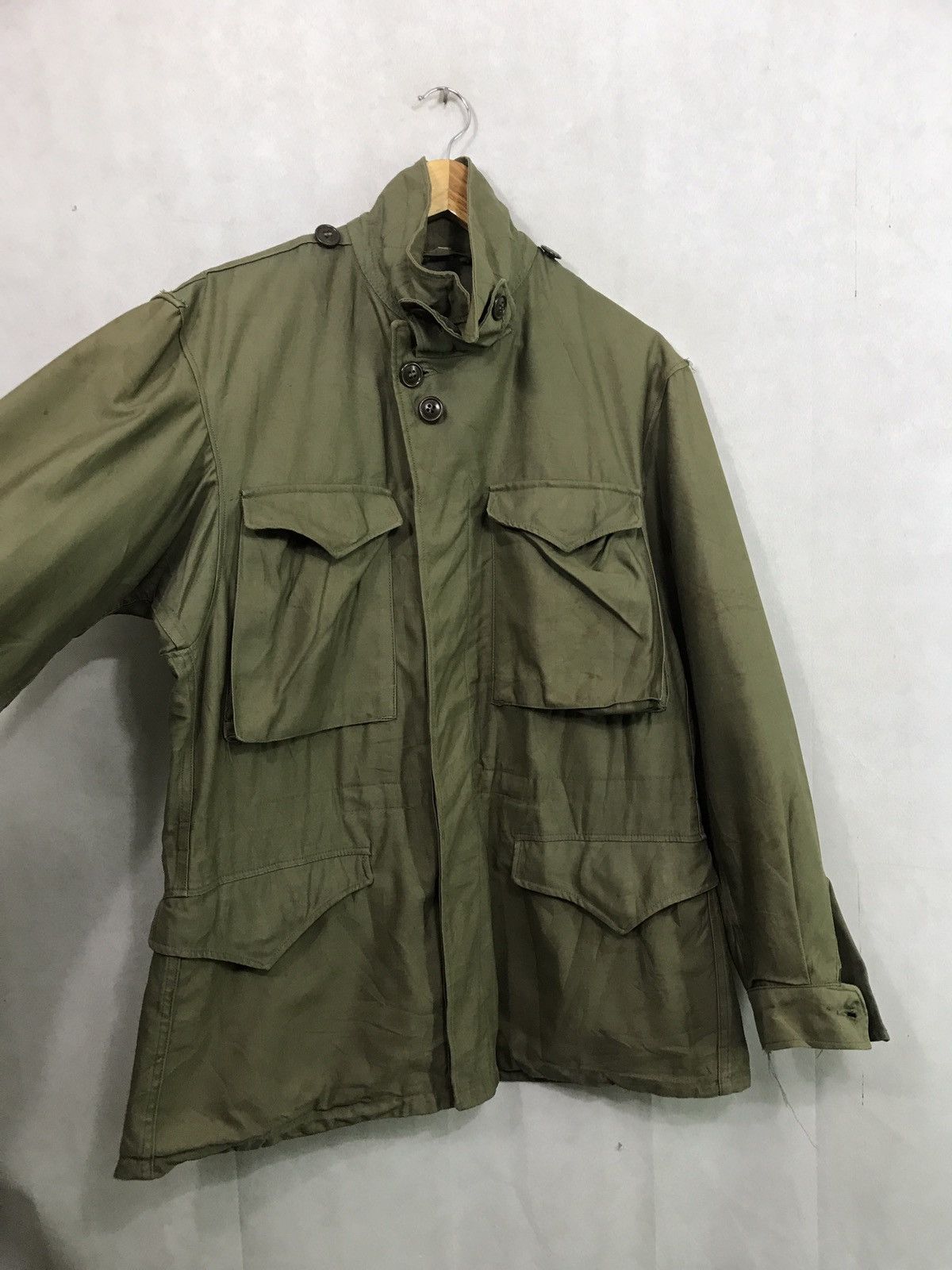 Vintage RARE VINTAGE WWII FIELD M-1943 INSPECTOR JACKET Size US M / EU 48-50 / 2 - 6 Thumbnail