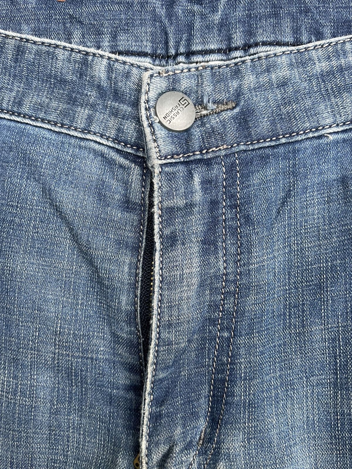 Designer × Marcelo Burlon Morcelo Burlon Country of Milan Distresed Denim Size US 34 / EU 50 - 20 Thumbnail