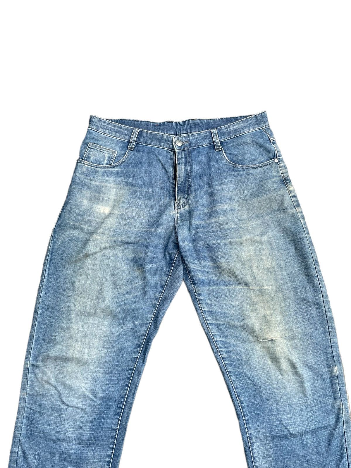 Designer × Marcelo Burlon Morcelo Burlon Country of Milan Distresed Denim Size US 34 / EU 50 - 4 Thumbnail
