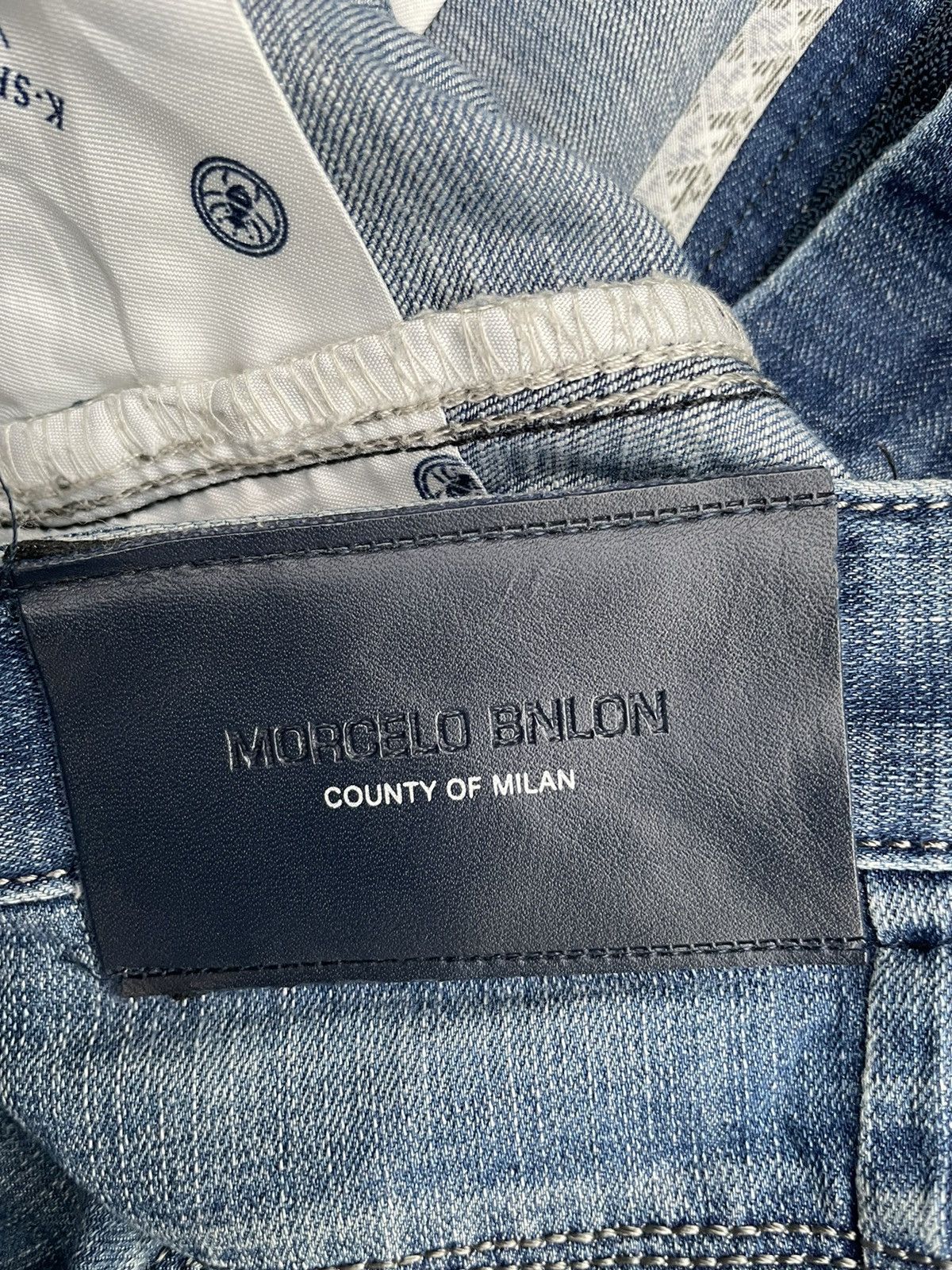 Designer × Marcelo Burlon Morcelo Burlon Country of Milan Distresed Denim Size US 34 / EU 50 - 12 Thumbnail