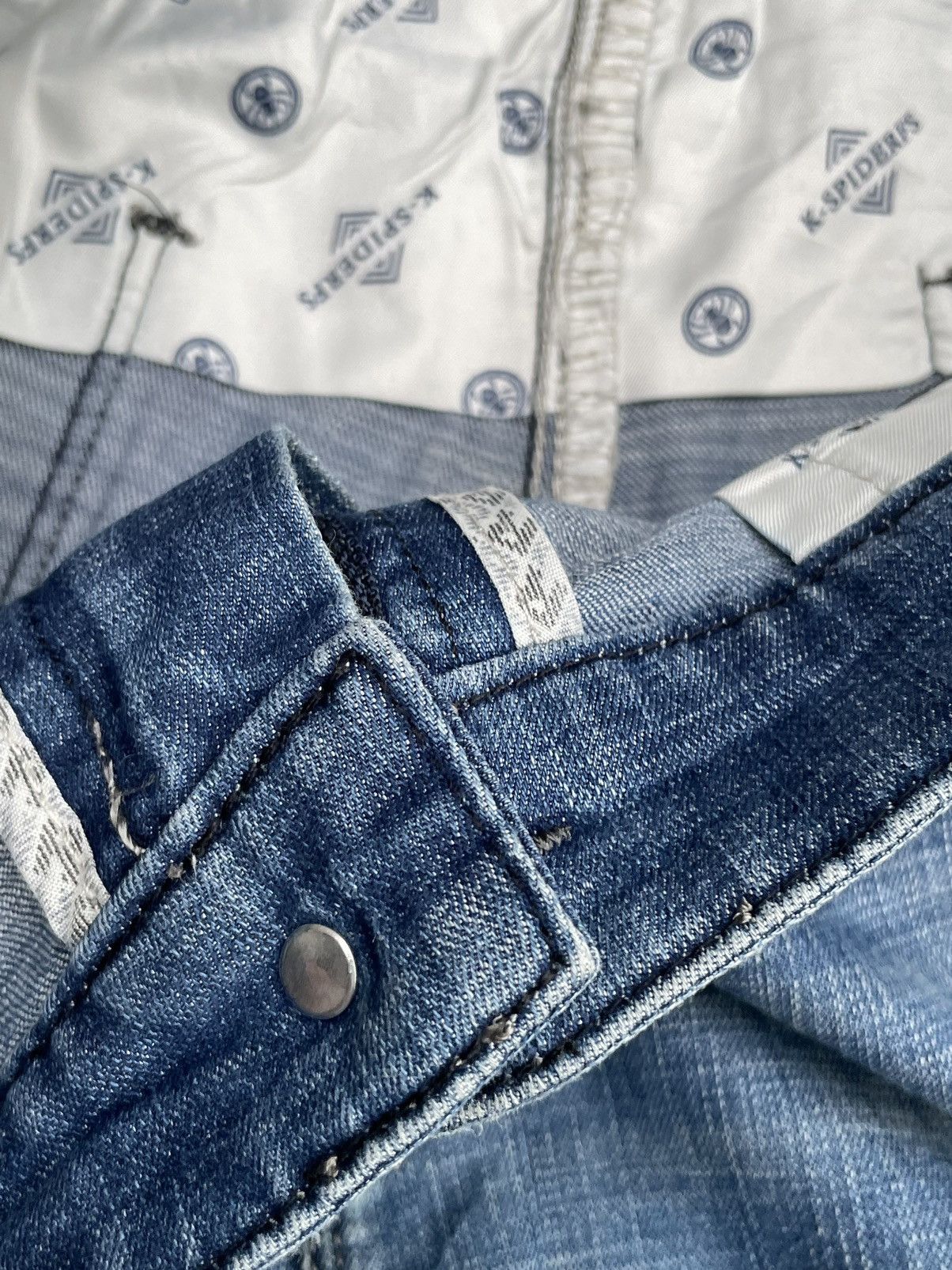 Designer × Marcelo Burlon Morcelo Burlon Country of Milan Distresed Denim Size US 34 / EU 50 - 17 Thumbnail