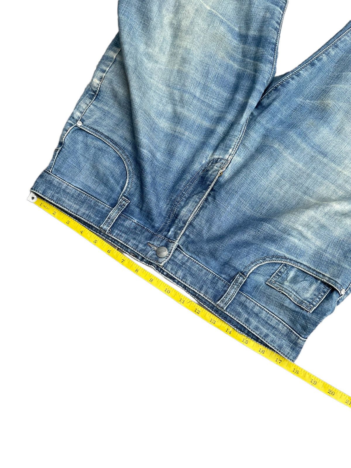 Designer × Marcelo Burlon Morcelo Burlon Country of Milan Distresed Denim Size US 34 / EU 50 - 2 Thumbnail