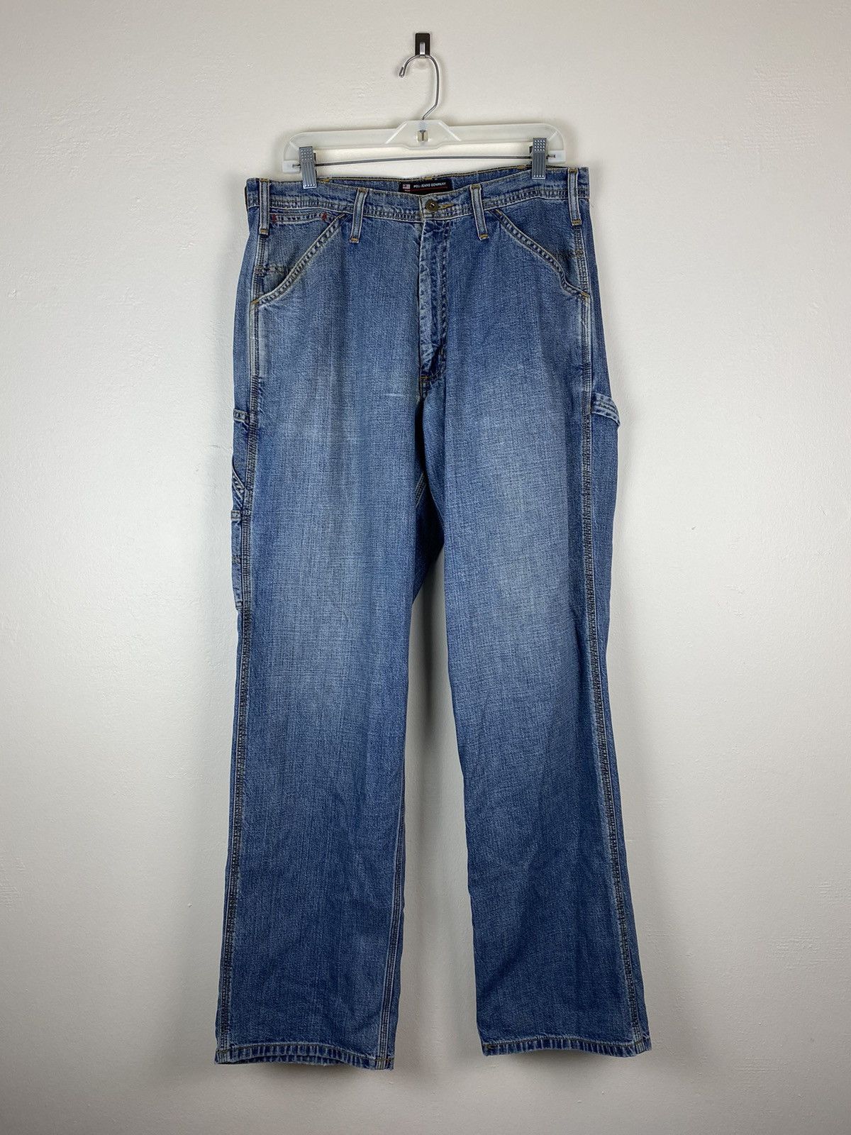 Ralph Lauren Vintage Polo Ralph Lauren MFG Co Carpenter Denim Jeans y2k Size US 34 / EU 50 - 1 Thumbnail