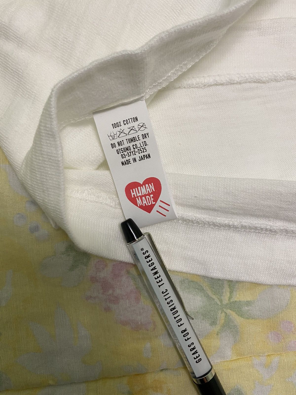 Human Made Human Made Heart Logo With Date Size US XL / EU 56 / 4 - 6 Thumbnail