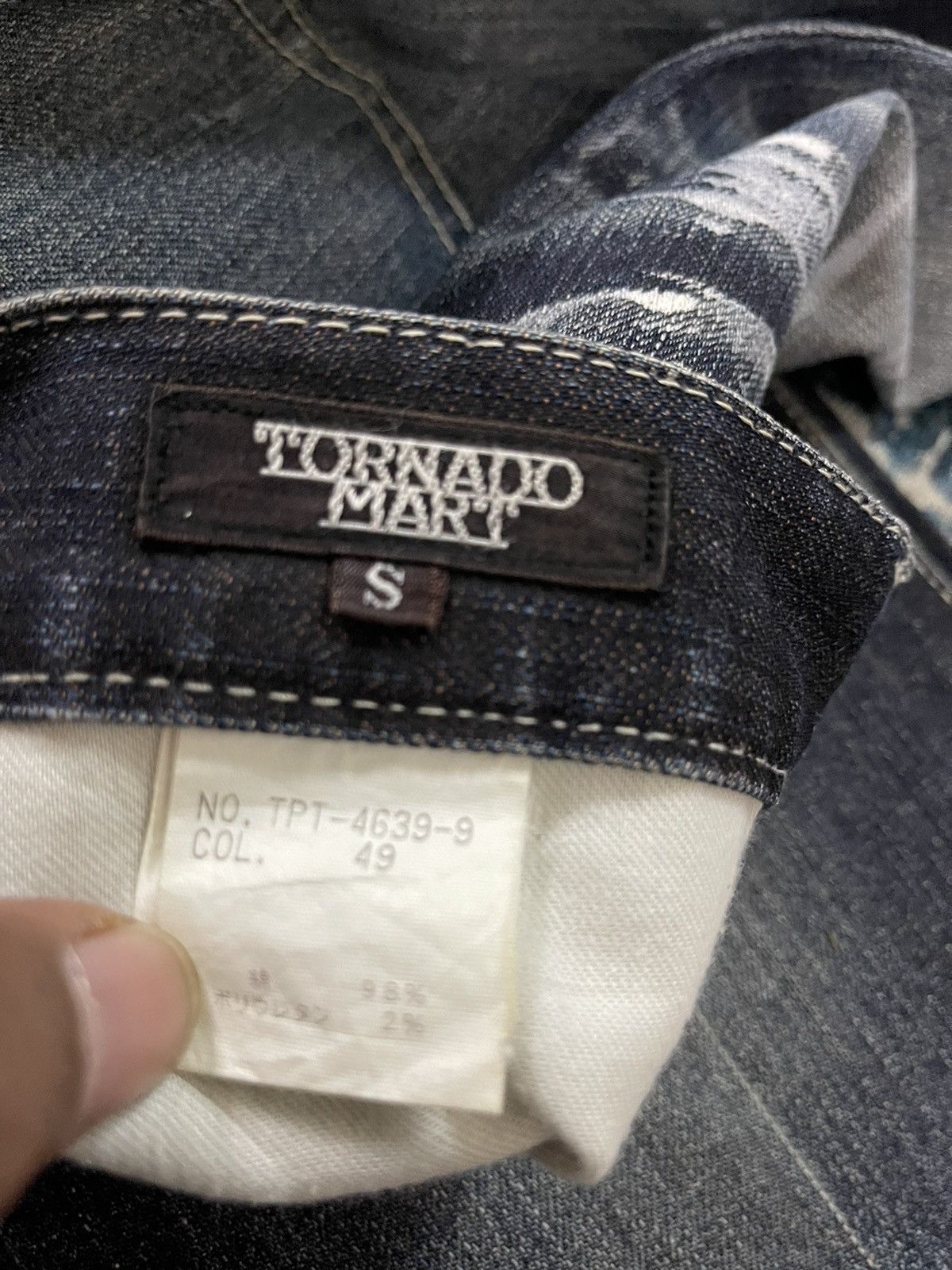 Tornado Mart Japanese Tornado Mart Painter Distressed Flare Jeans Size US 30 / EU 46 - 9 Thumbnail