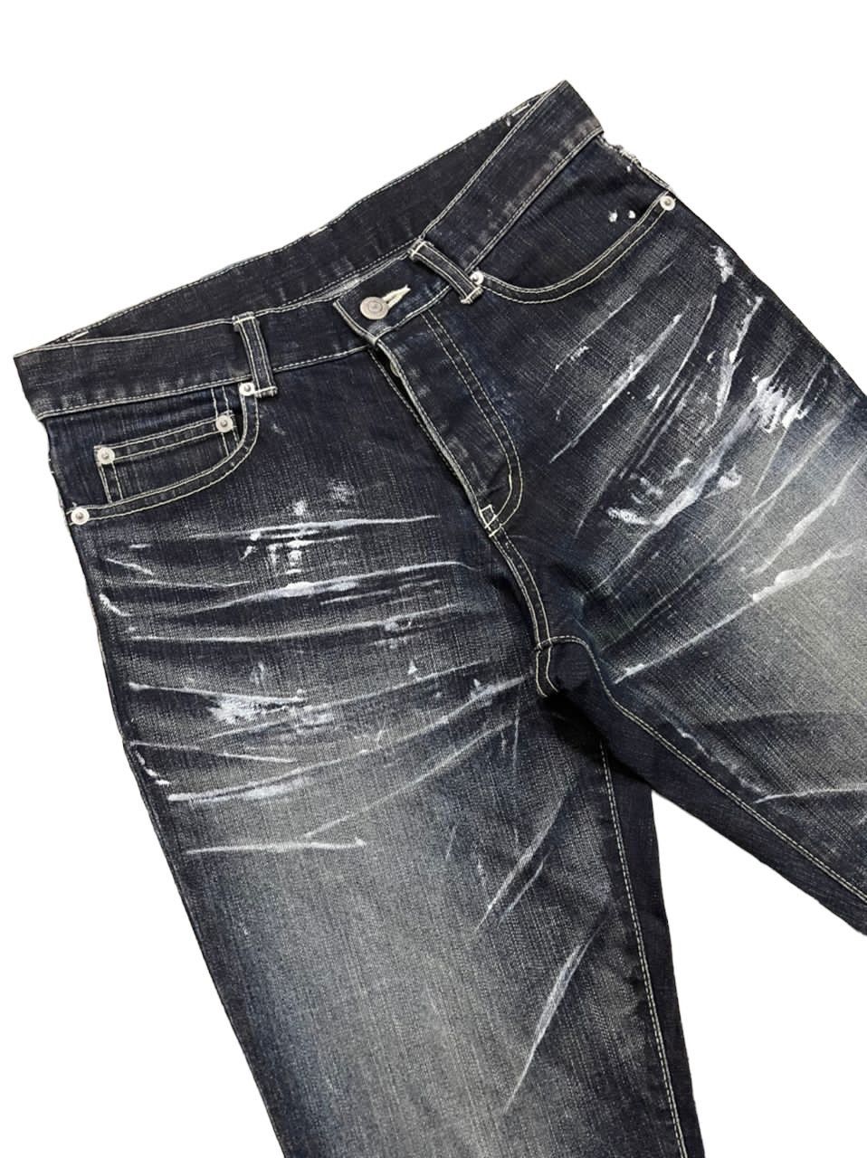 Tornado Mart Japanese Tornado Mart Painter Distressed Flare Jeans Size US 30 / EU 46 - 4 Thumbnail