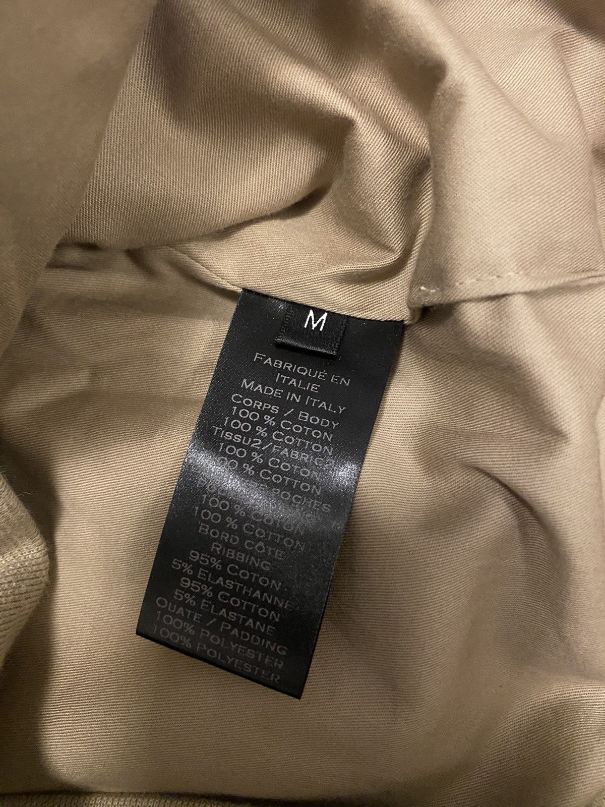 Balmain Balmain Sand Military Technical Sleeveless Hoodie Size US M / EU 48-50 / 2 - 13 Thumbnail