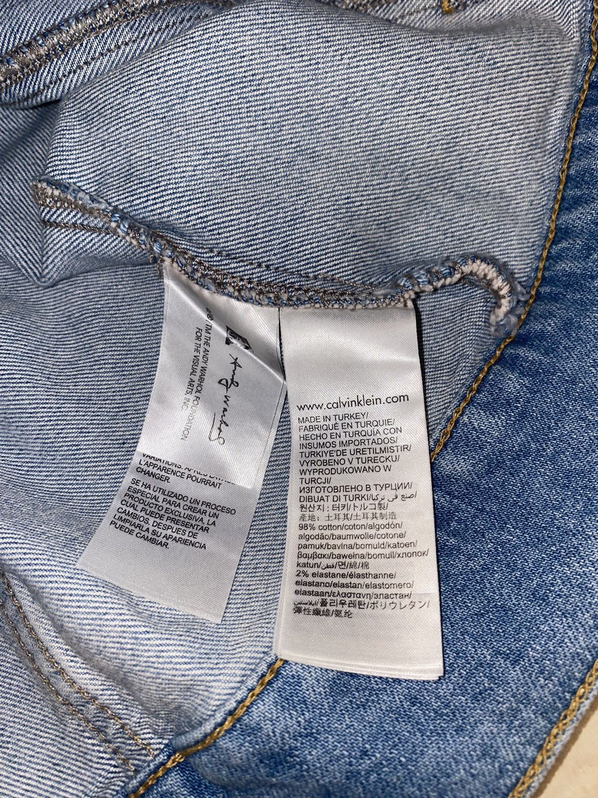 Calvin Klein 205W39NYC Calvin Klein X Andy Warhol Rodeo Printed Denim Jacket Size US L / EU 52-54 / 3 - 12 Thumbnail