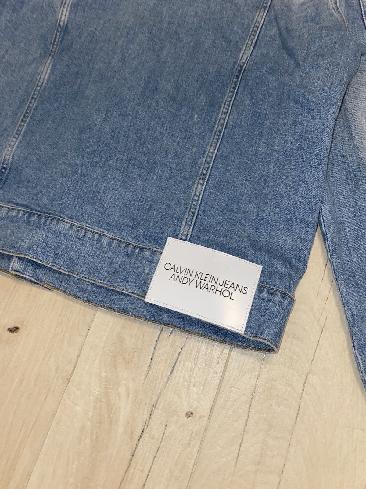 Calvin Klein 205W39NYC Calvin Klein X Andy Warhol Rodeo Printed Denim Jacket Size US L / EU 52-54 / 3 - 9 Thumbnail
