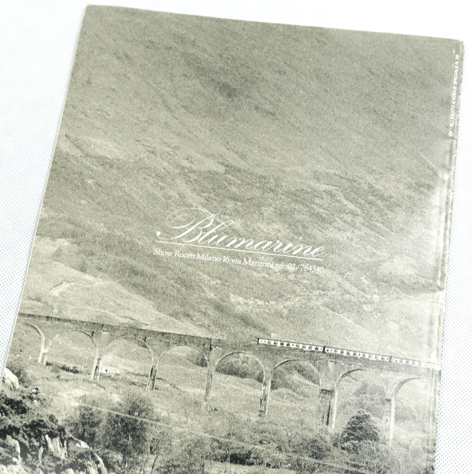 Blumarine Bluemarine Photograph Magazine Size ONE SIZE - 6 Thumbnail