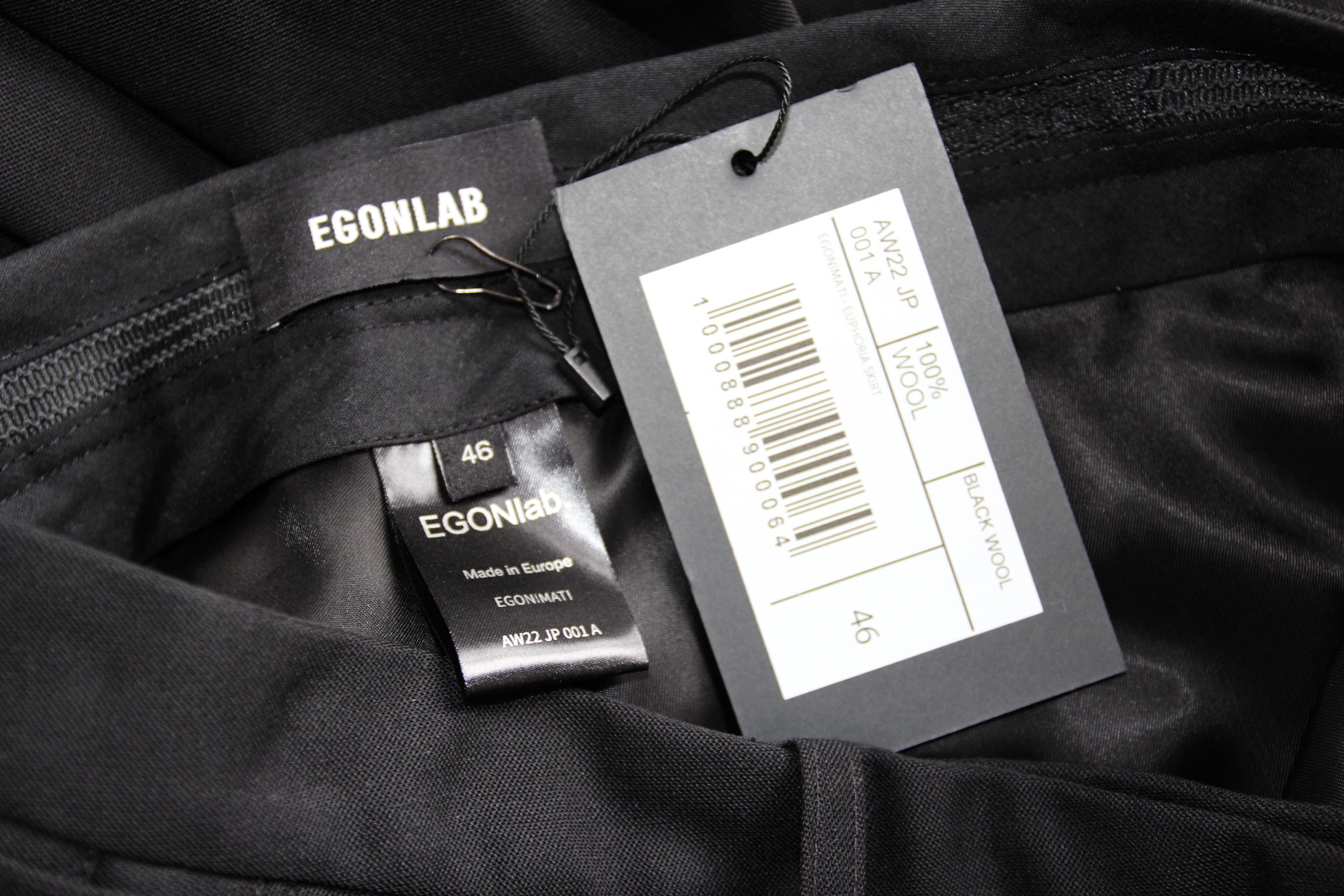Other BNWT AW22 EGONLAB EUPHORIA PLEATED SKIRT 46 Size US 30 / EU 46 - 8 Thumbnail