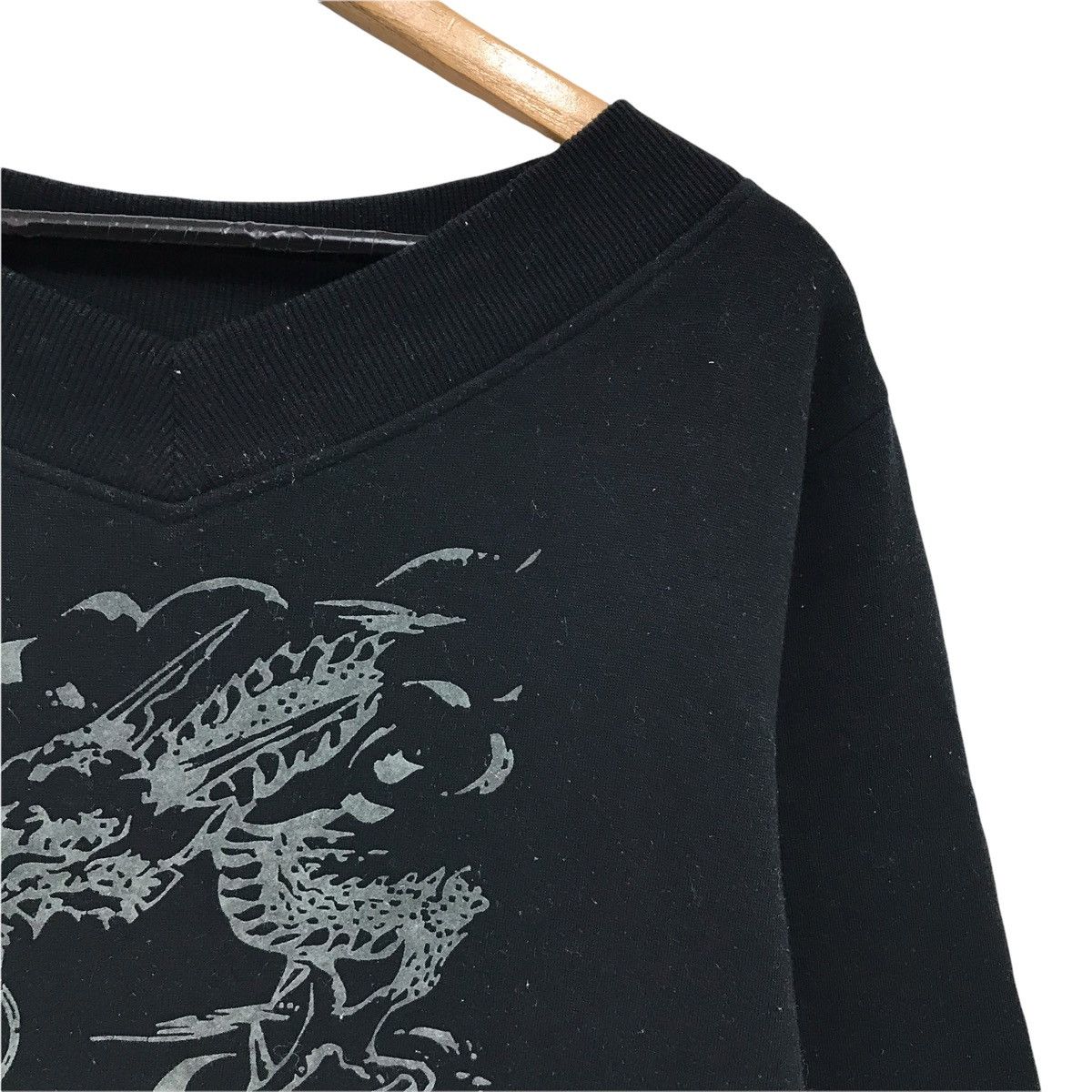 Japanese Brand Vintage Sukajan Dragon Motif Sweatshirt Size US S / EU 44-46 / 1 - 4 Thumbnail
