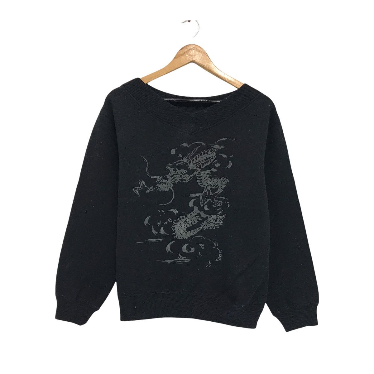 Japanese Brand Vintage Sukajan Dragon Motif Sweatshirt Size US S / EU 44-46 / 1 - 1 Thumbnail