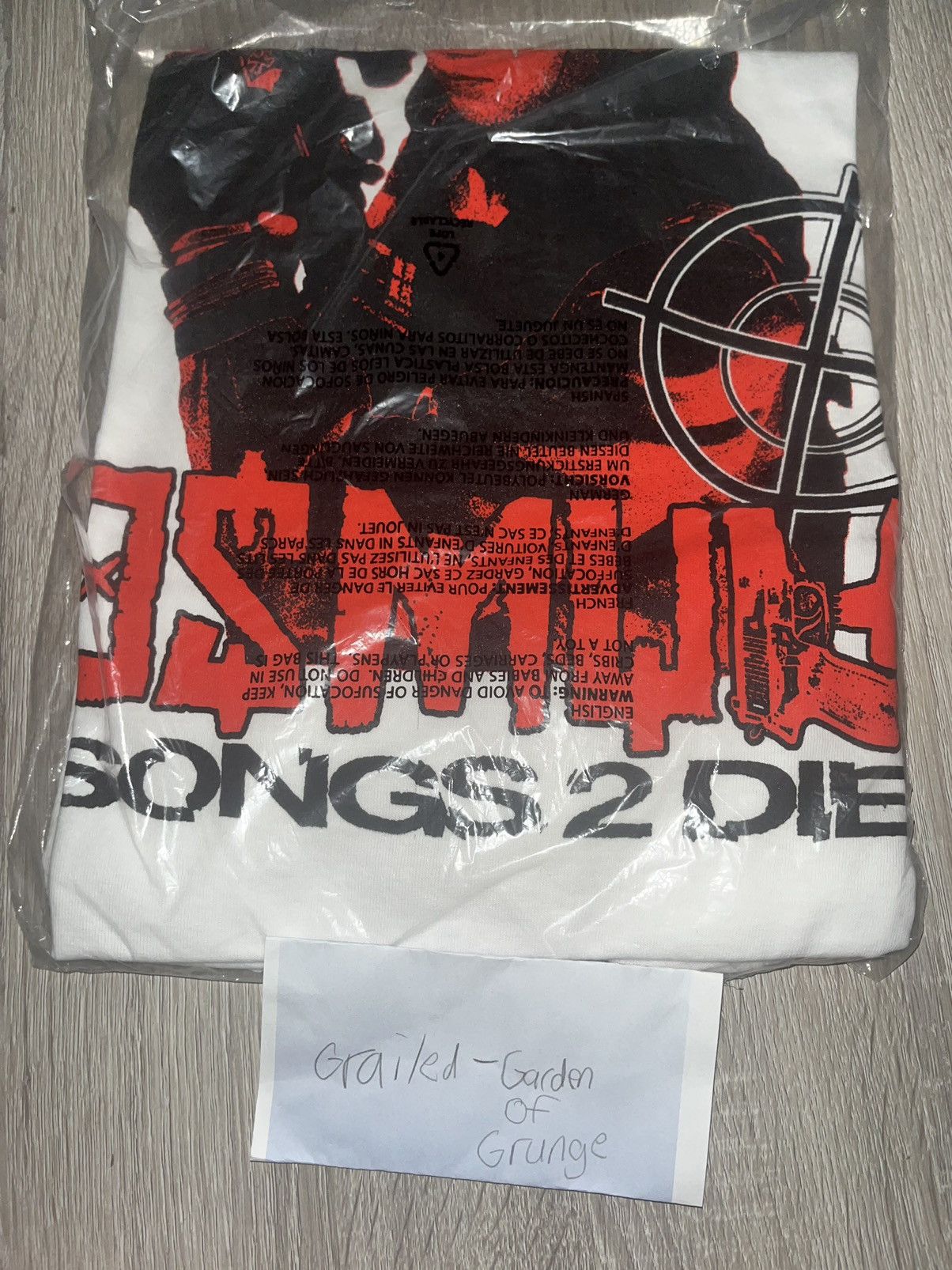 Band Tees SOSMULA HIRED GUN TSHIRT (M) / 13 SONGS 2 DIE 2 Size US M / EU 48-50 / 2 - 2 Thumbnail