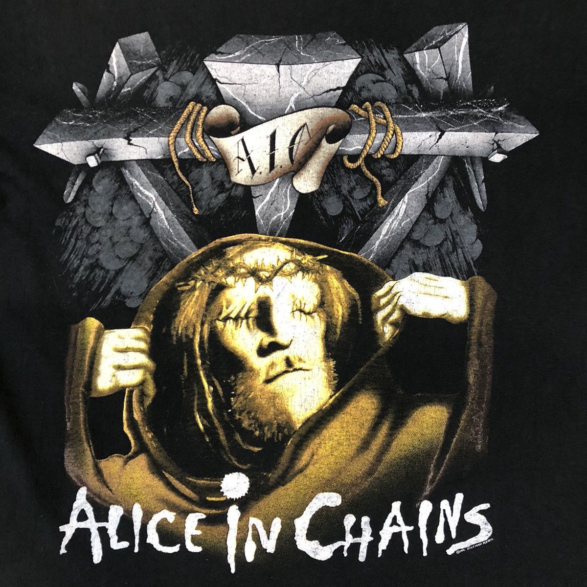 Band Tees Vintage 1991 Alice In Chains Shirt Bleed The Freak Band Tee Size US M / EU 48-50 / 2 - 2 Thumbnail
