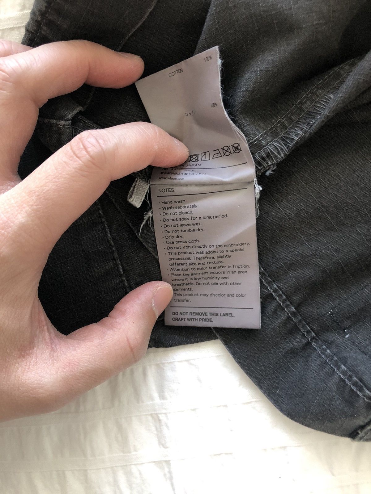 Wtaps WTAPS-BUD LS SHIRT-RIPSTOP-BLACK Size US M / EU 48-50 / 2 - 7 Thumbnail