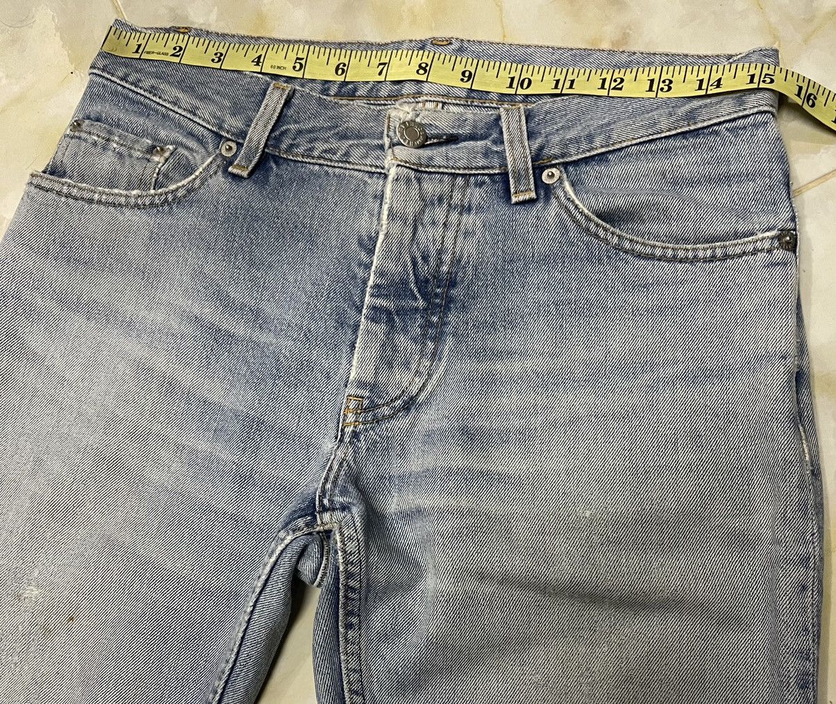 Helmut Lang Distressed Sanded Denim Cut Off Size US 30 / EU 46 - 17 Thumbnail