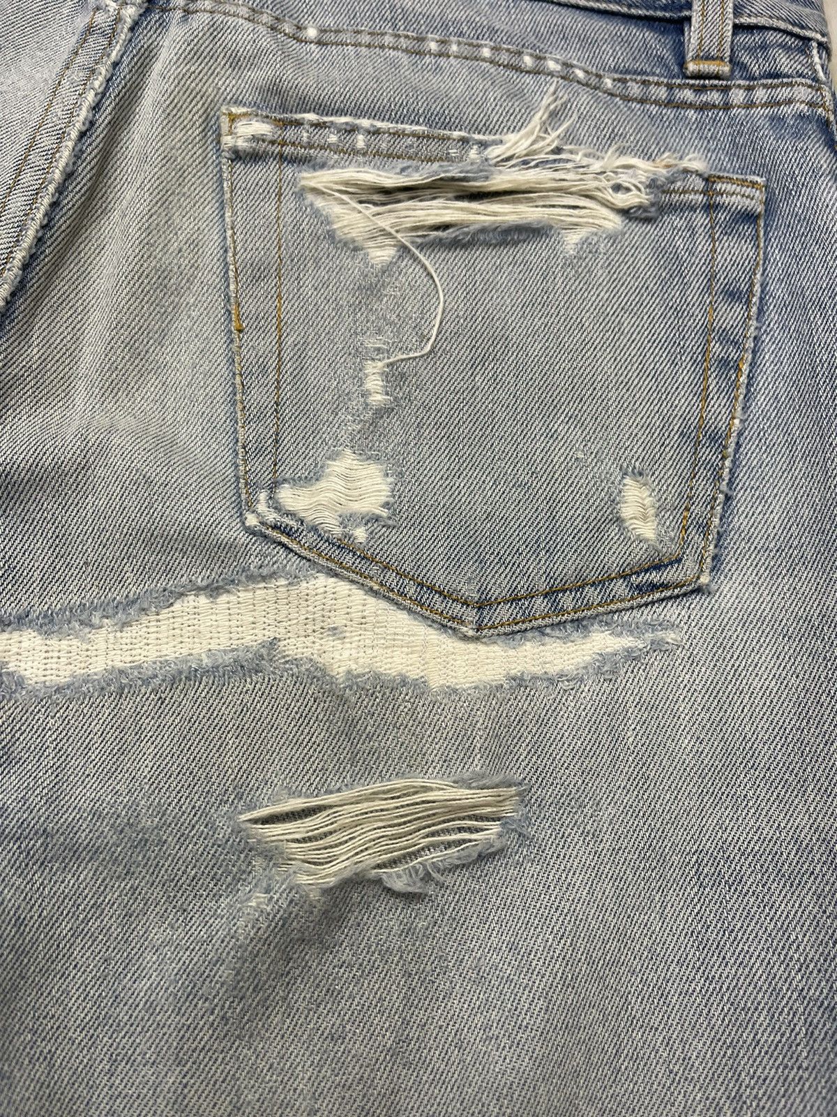 Helmut Lang Distressed Sanded Denim Cut Off Size US 30 / EU 46 - 14 Thumbnail