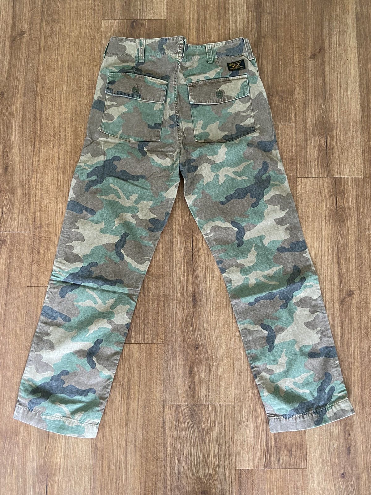 Wtaps wtaps camo buds 02 khaki chino pants Size US 32 / EU 48 - 4 Thumbnail