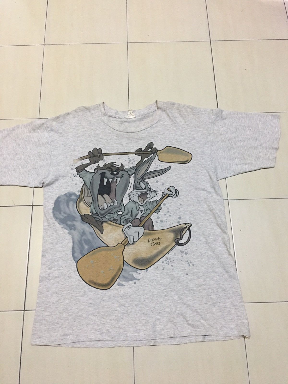 Cartoon Network Vintage Looney Tunes Taz Mania 90s Cartoon Character Shirt Size US L / EU 52-54 / 3 - 8 Thumbnail