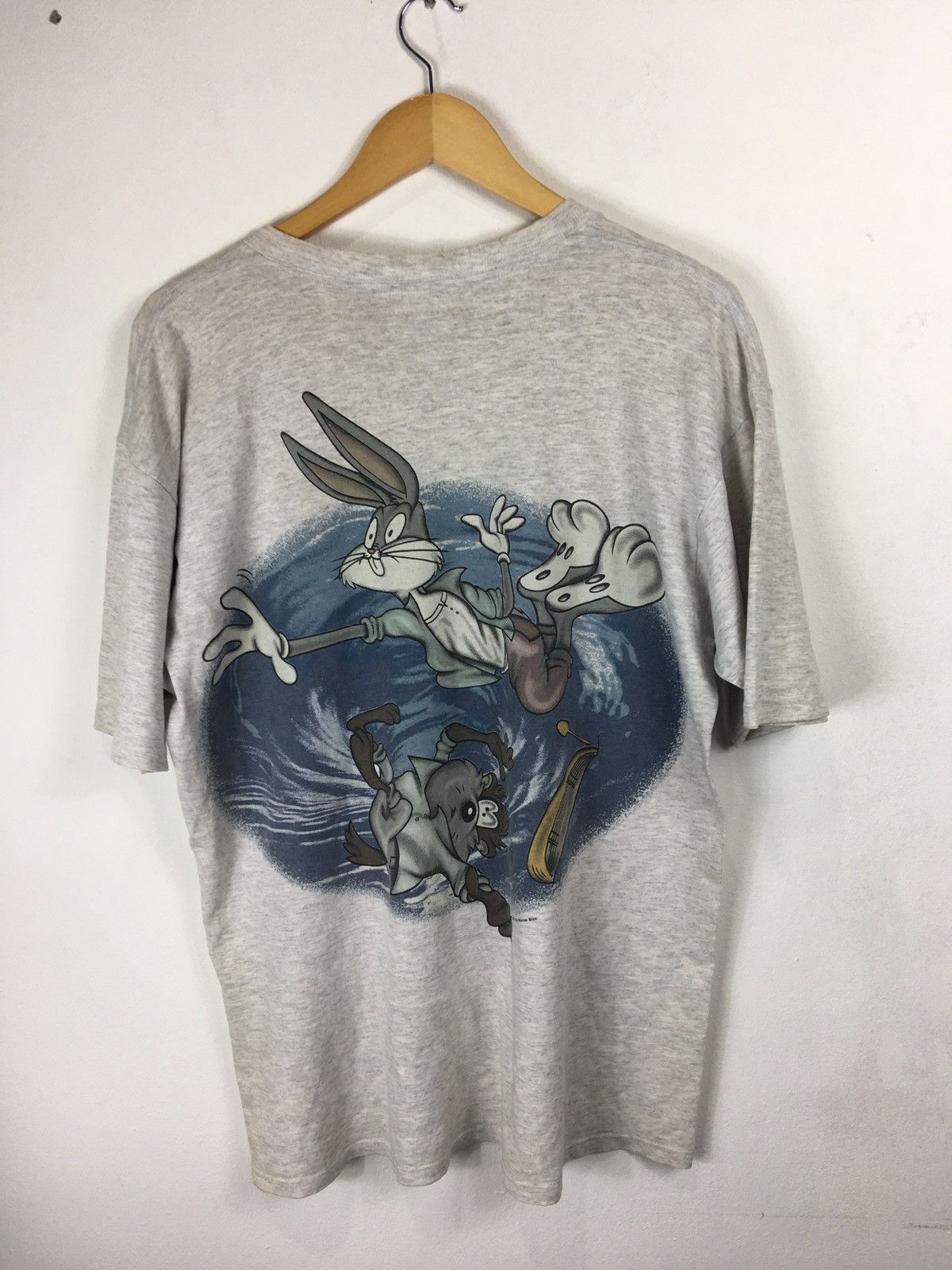 Cartoon Network Vintage Looney Tunes Taz Mania 90s Cartoon Character Shirt Size US L / EU 52-54 / 3 - 2 Thumbnail