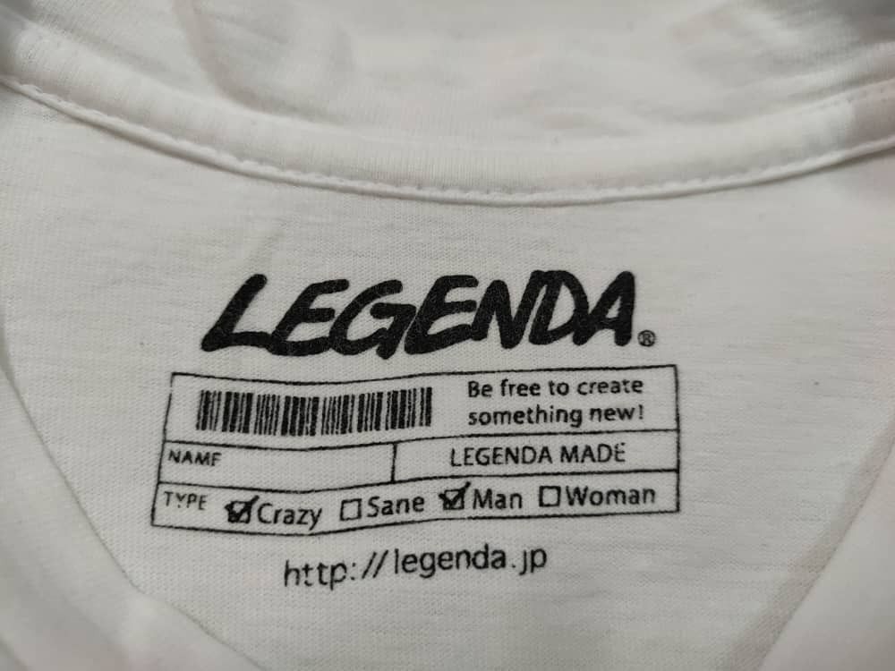 Japanese Brand Legenda Criminal T Size US M / EU 48-50 / 2 - 3 Thumbnail