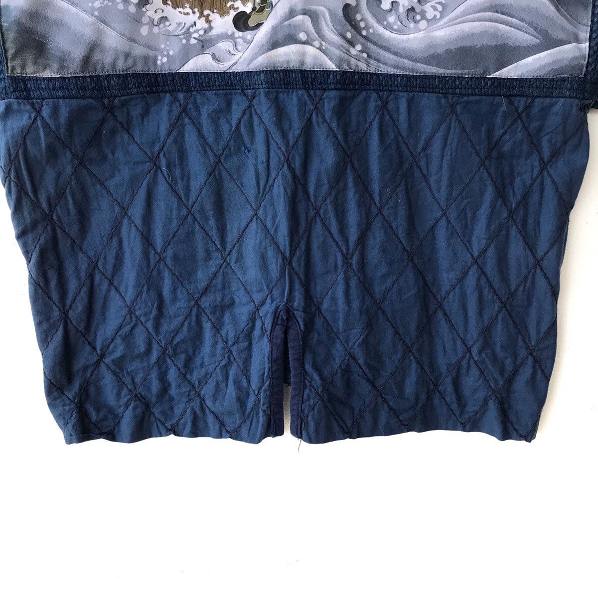 Indigo × Japanese Brand × Real Japan Blues Vtg Denim Kendo Jacket Indigo Custom Patches Sanjuro Samurai Size US M / EU 48-50 / 2 - 8 Thumbnail