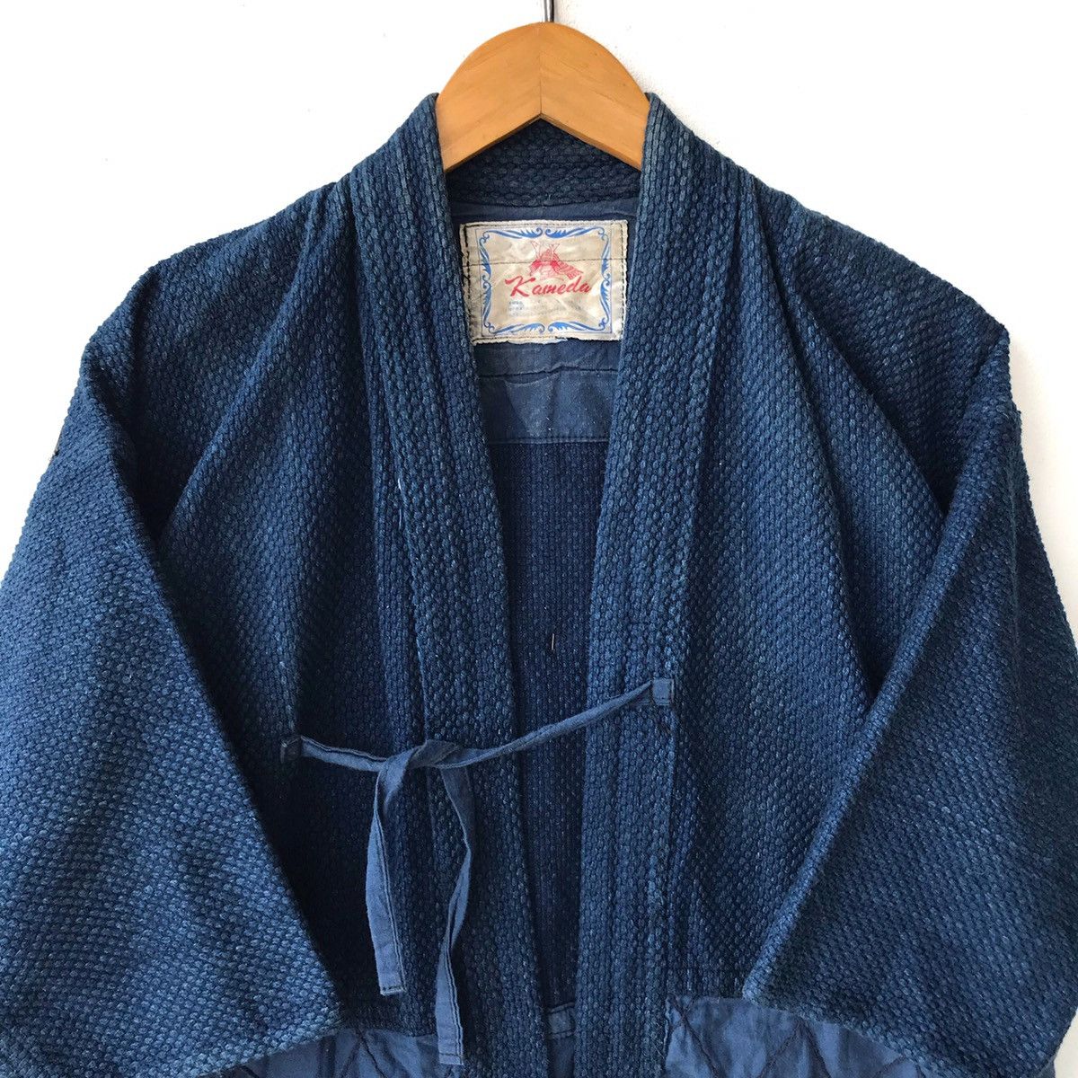 Indigo × Japanese Brand × Real Japan Blues Vtg Denim Kendo Jacket Indigo Custom Patches Sanjuro Samurai Size US M / EU 48-50 / 2 - 3 Thumbnail