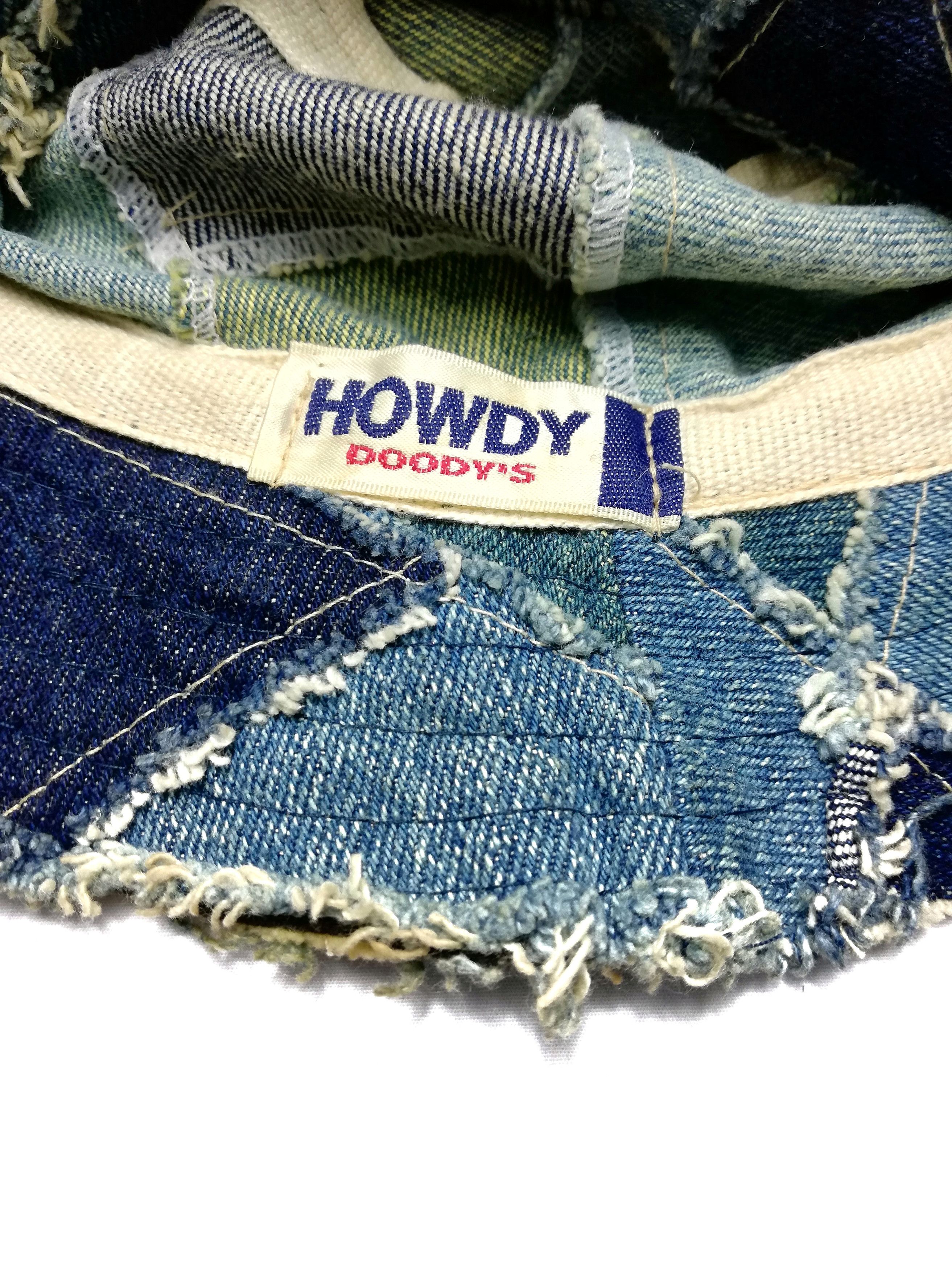 Japanese Brand 🔥Extremely Rare Patchwork Design Howdy Doody's Bucket Hat Size ONE SIZE - 12 Thumbnail