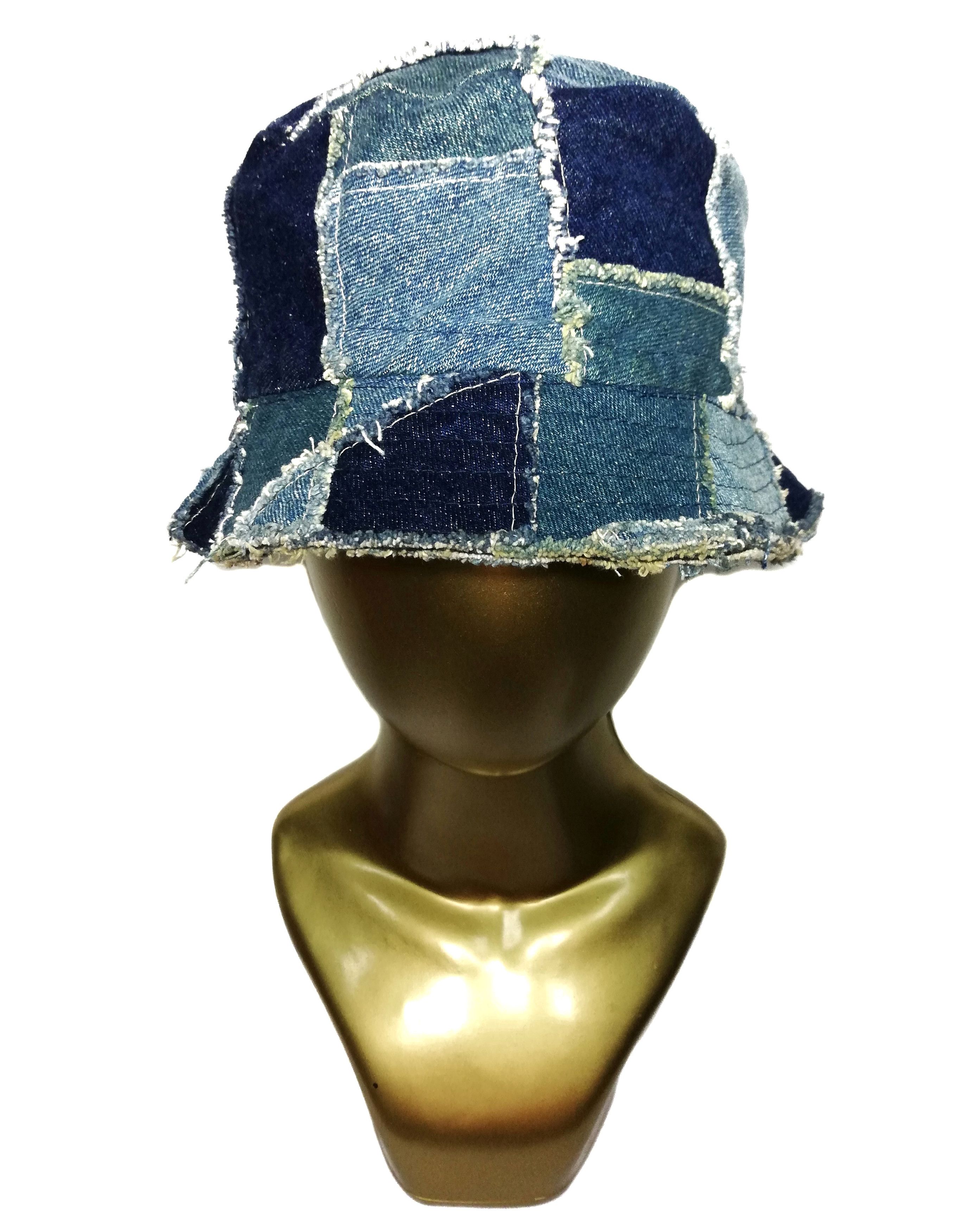Japanese Brand 🔥Extremely Rare Patchwork Design Howdy Doody's Bucket Hat Size ONE SIZE - 3 Thumbnail