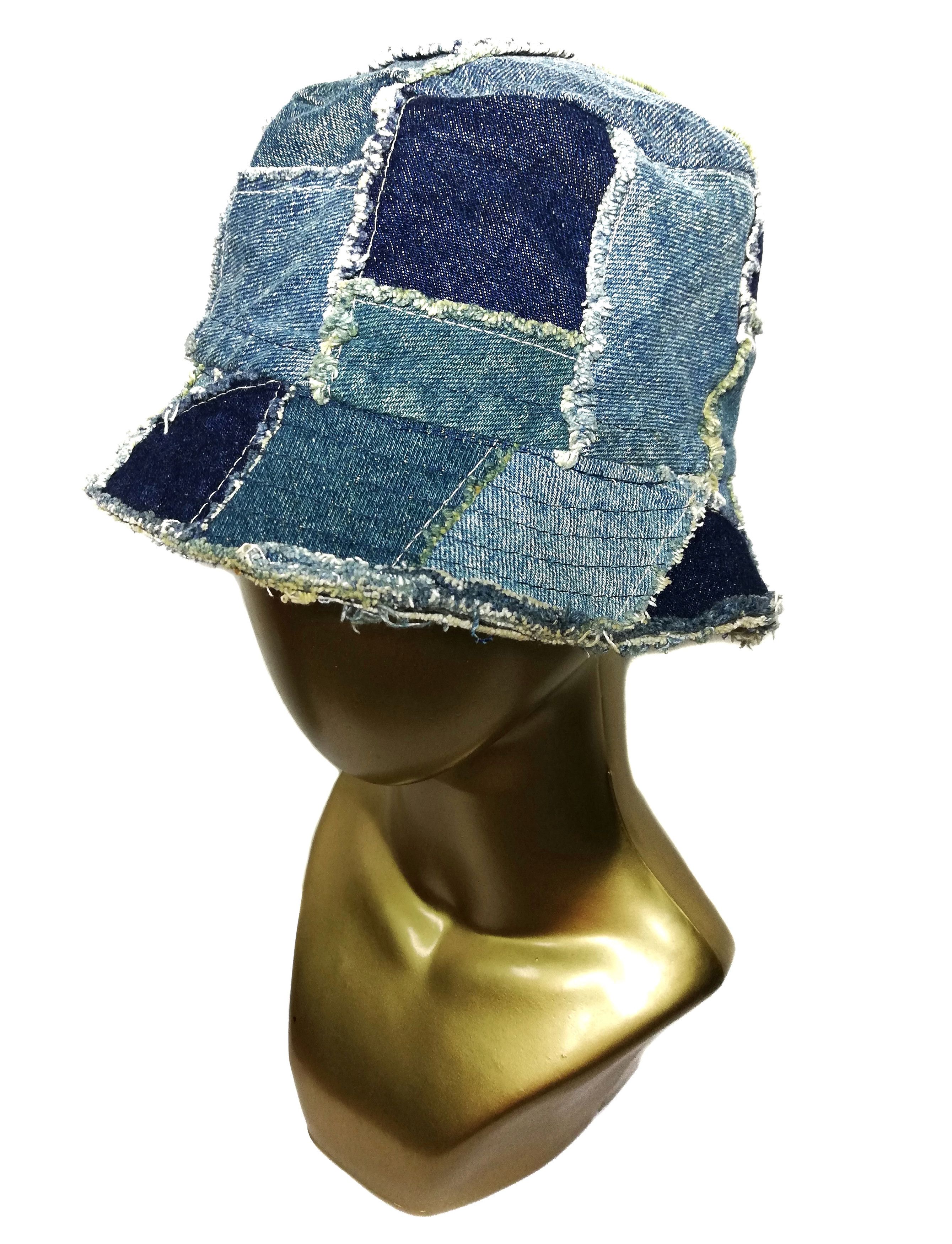 Japanese Brand 🔥Extremely Rare Patchwork Design Howdy Doody's Bucket Hat Size ONE SIZE - 4 Thumbnail
