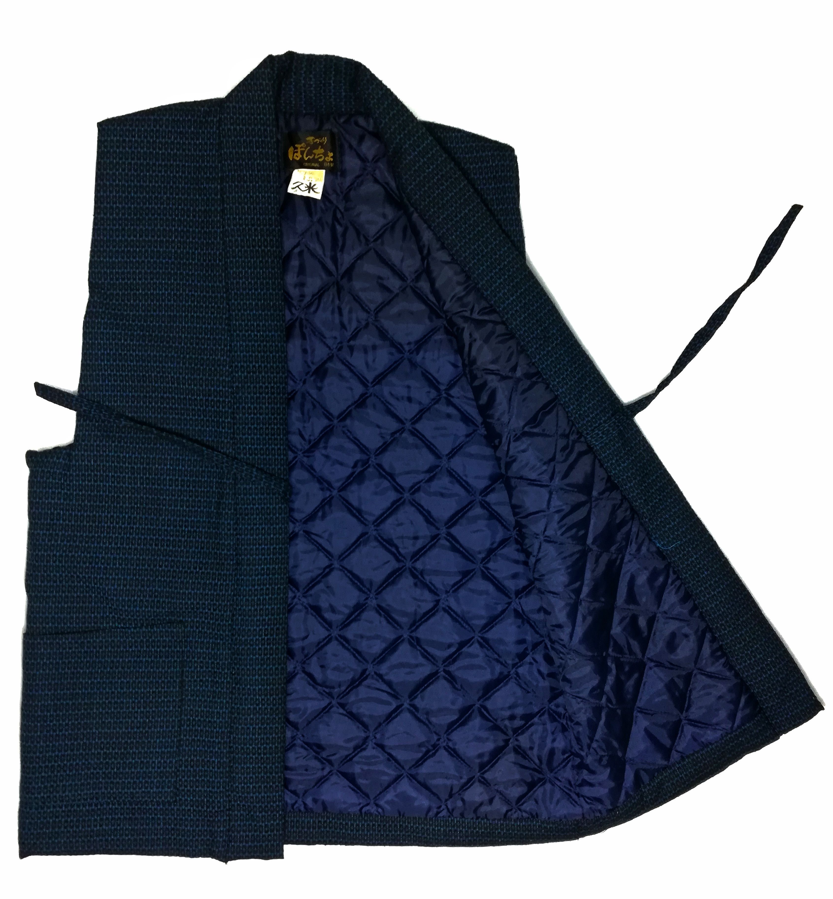 Indigo × Japanese Brand 🔥Japanese Traditional Sleeveless Kimono Japanese Wear Vest Size US M / EU 48-50 / 2 - 3 Thumbnail