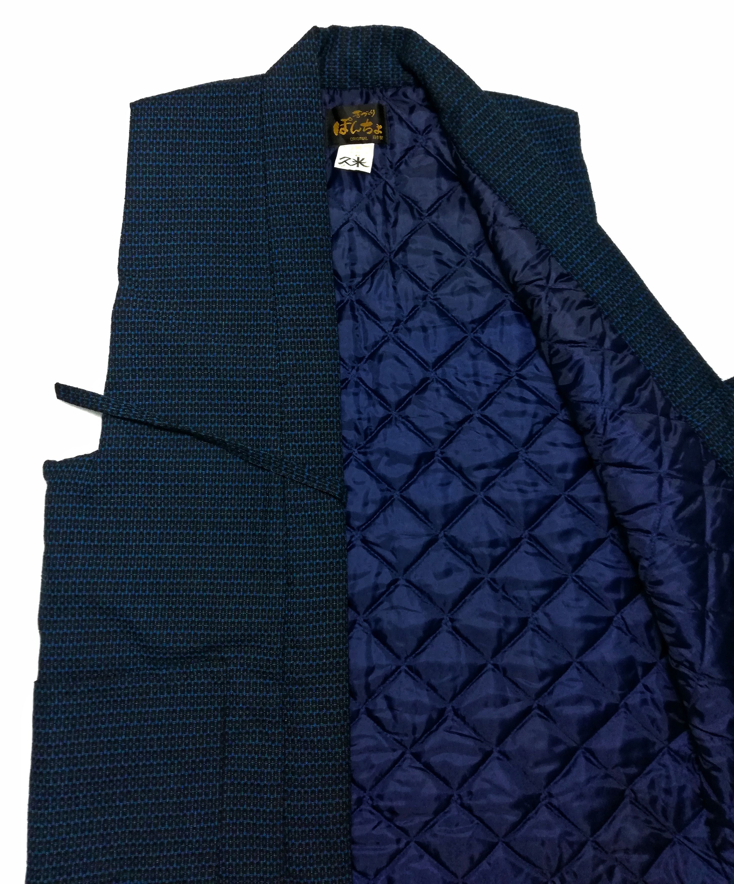 Indigo × Japanese Brand 🔥Japanese Traditional Sleeveless Kimono Japanese Wear Vest Size US M / EU 48-50 / 2 - 4 Thumbnail