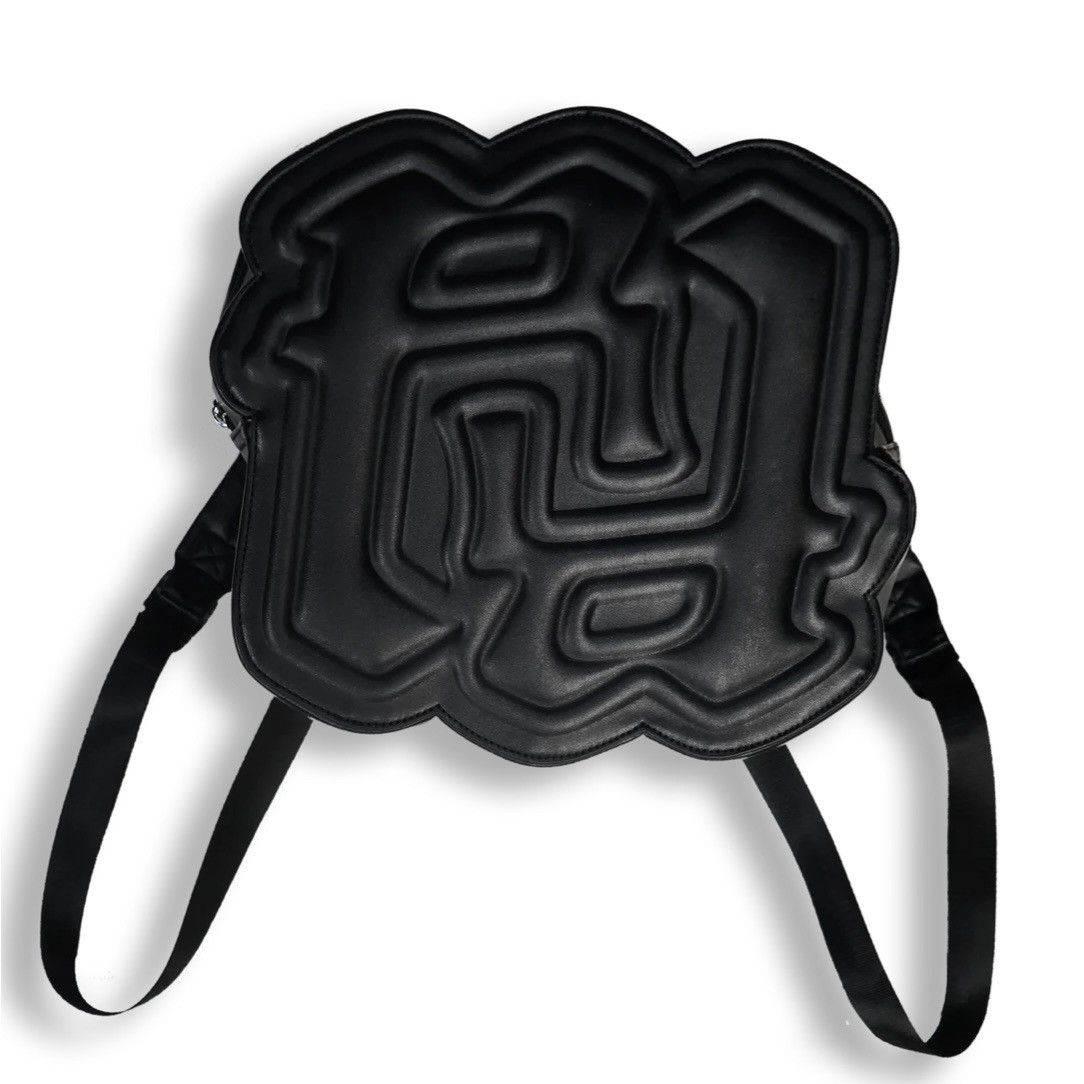 KanKan Really Rich RR Vegan Leather Backpack - Black OS