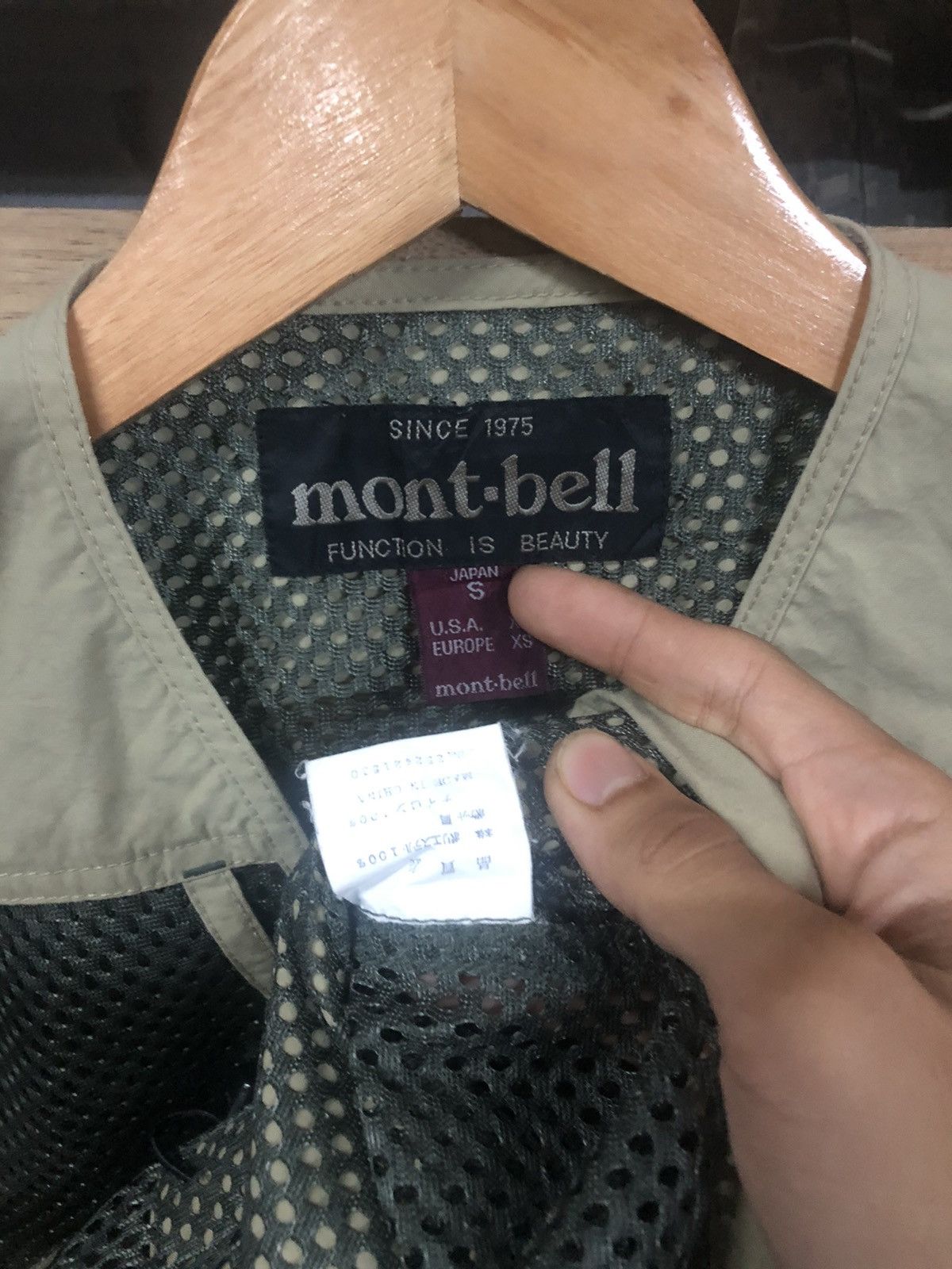 Montbell Montbell Forest Hiking Style Vest Jacket Size US XS / EU 42 / 0 - 6 Thumbnail