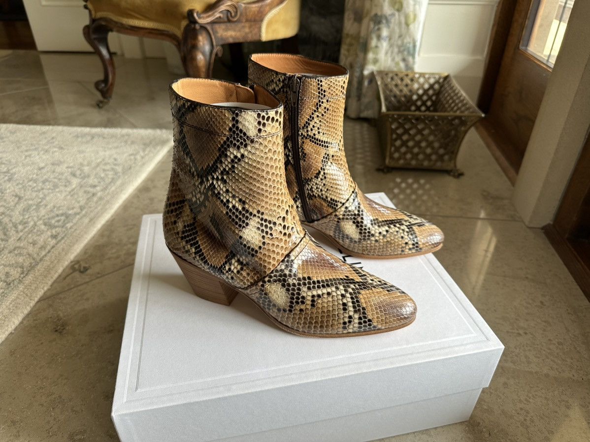 SS20 Celine Python 60mm boots Hedi Slimane 39 BNIB